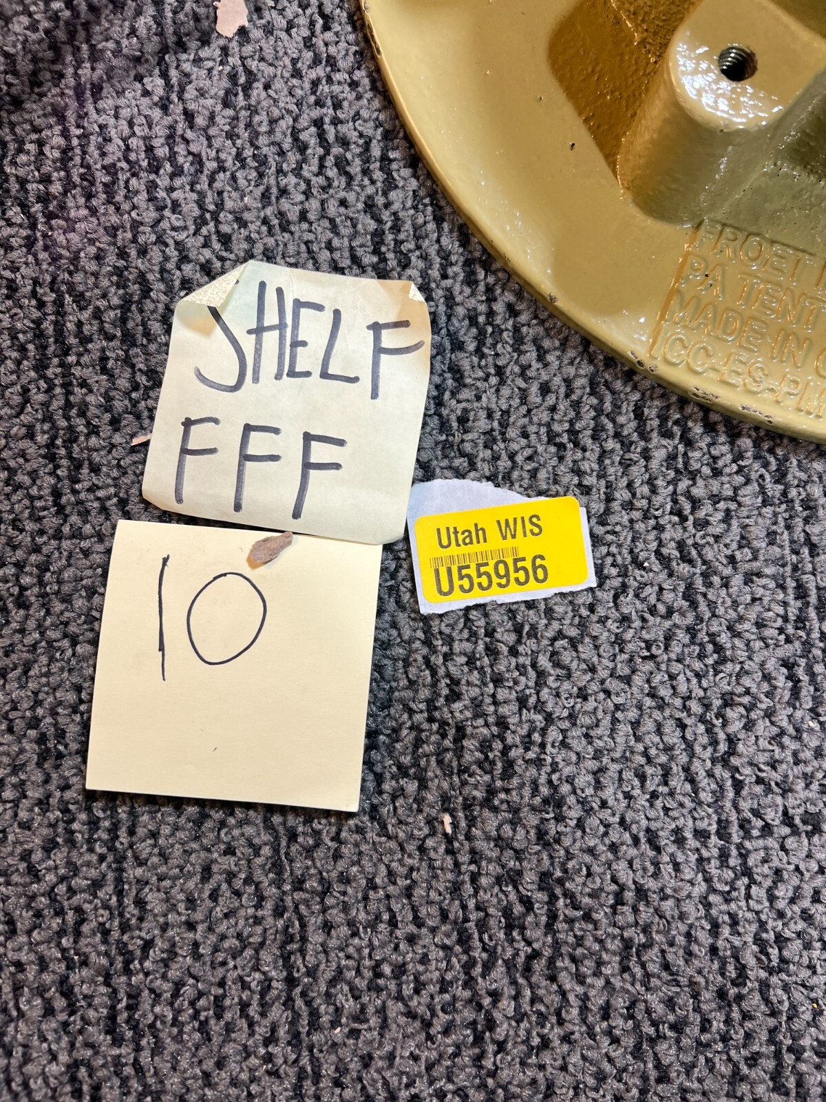 FROET IND 100C3 Roof Drain Dark Yellow +-3″ Outlet