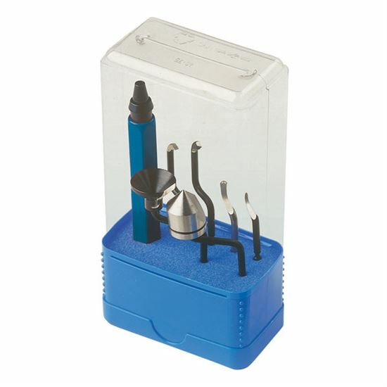 Noga 4-in-1 Deburring Set Deburr, Clean, Finish & Countersink SP1007 Israel