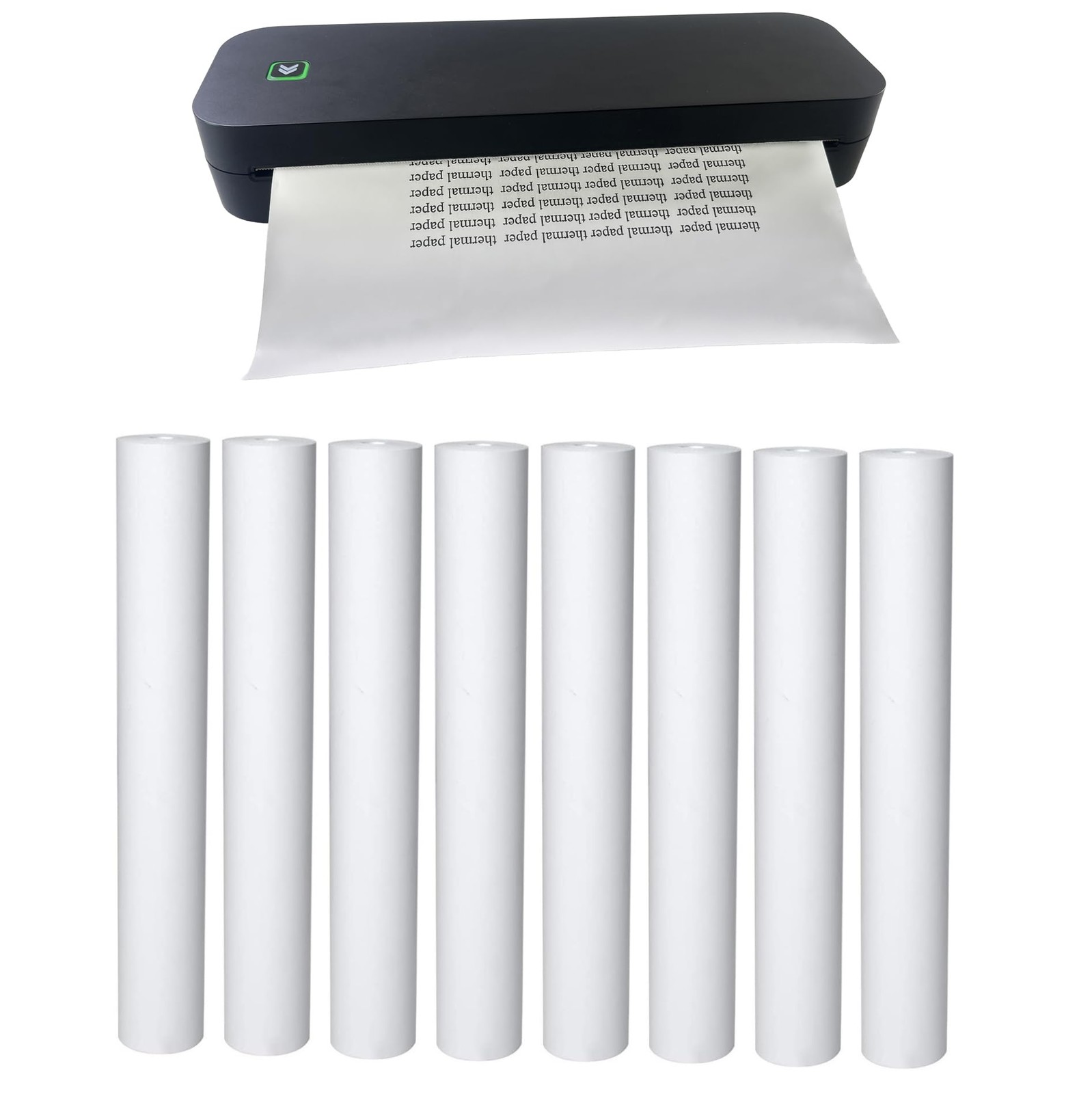 8 rolls (about 200 pages), A4, thermal printer 8 rolls, 3 years, white