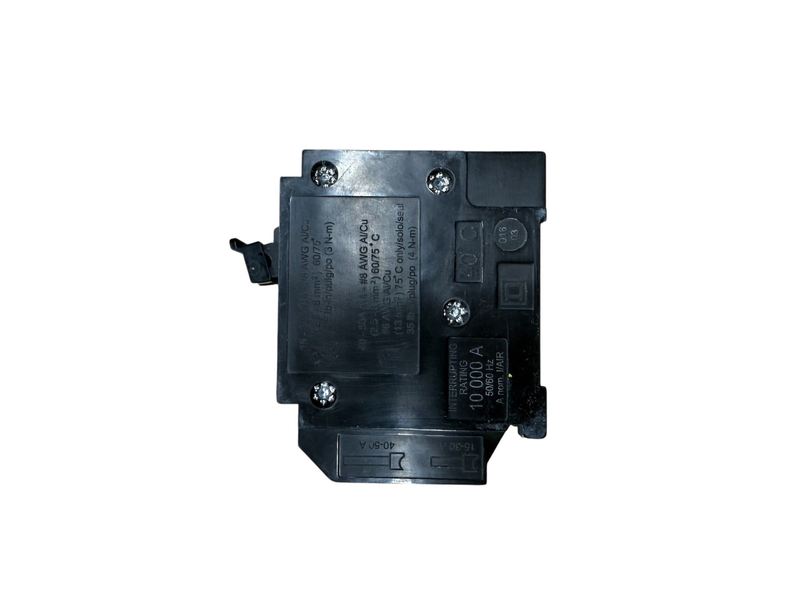 Square D Homeline HOMT215215 Quad Tandem Circuit Breaker Two 2-Pole 15A 120/240V