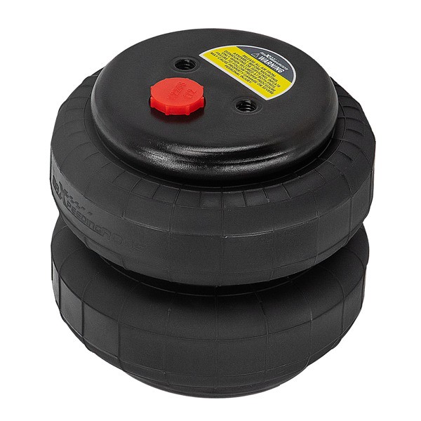 Standard 2500 lb 1/2» npt Universal Air Spring Ride Bag on Heavy Duty Truck Van