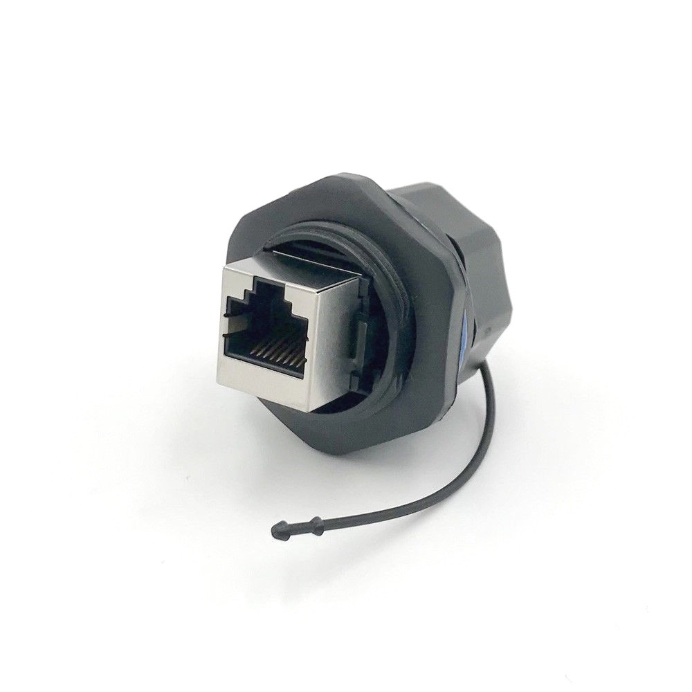 CNLINKO Circular Ethernet Connector RJ45 Plug & Socket Outdoor Waterproof IP67