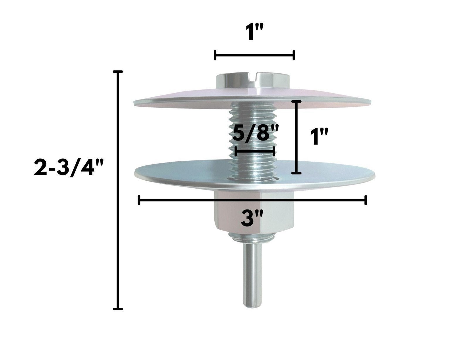Drill Arbor Adapter Polishing Mandrel, 5/8-inch for Airway Buffing Wheel