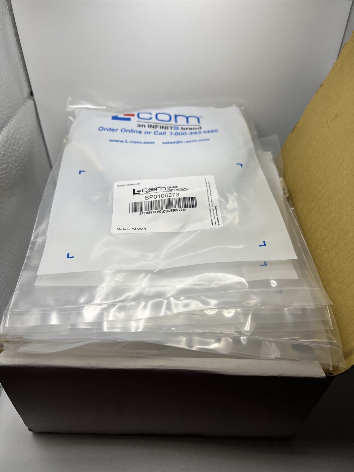 L-COM SP0106272 Fiber Optic Cable 20 Qty