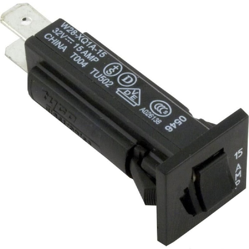 POTTER & BRUMFIELD W28-XQ1A-15 1 Pole, 15 AMP, 250 VAC / 32 VDC, Circuit Brea…