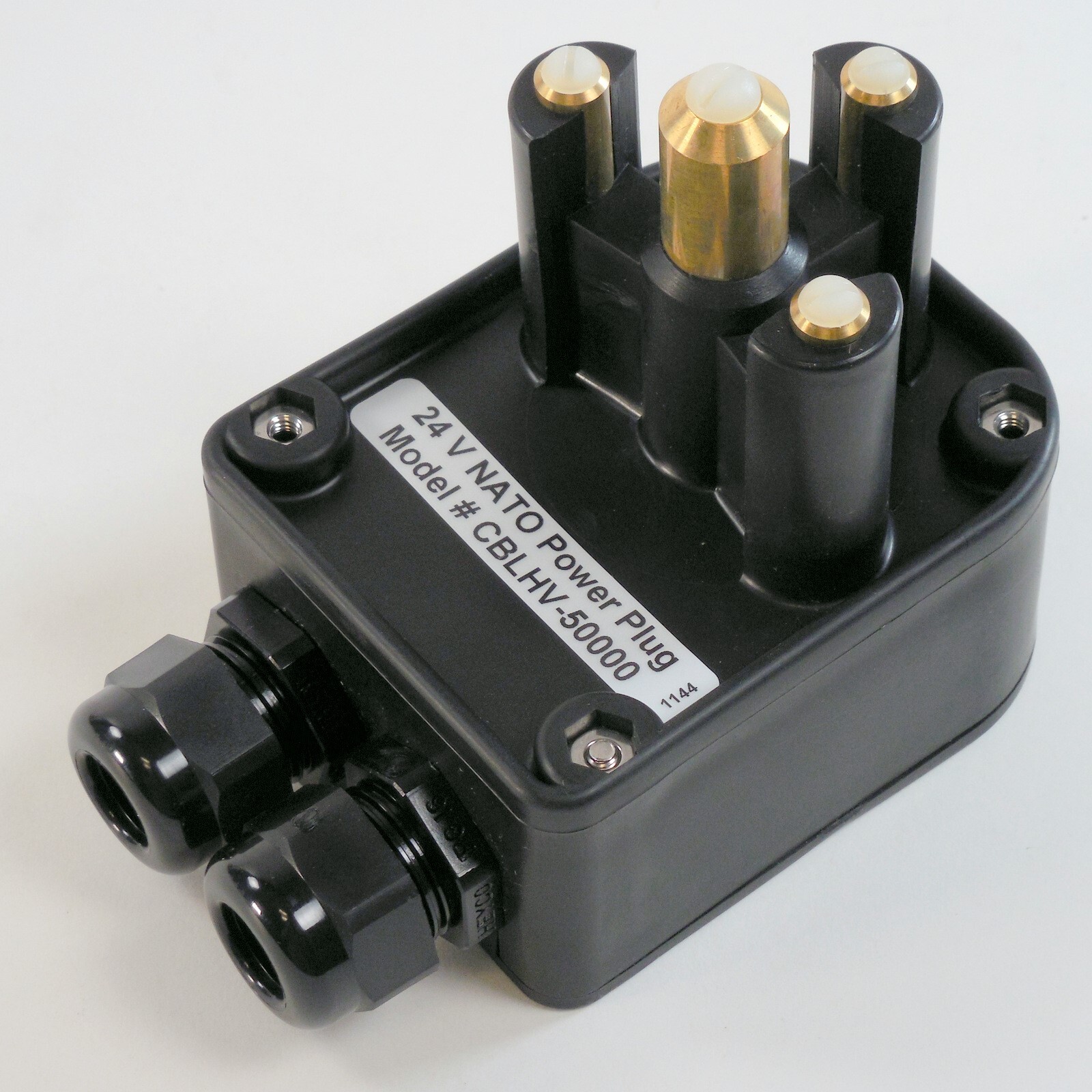 LIND 24V 50 AMP NATO Power Plug CBLHV-50000 2 AWG HMMWV Field Jump Start