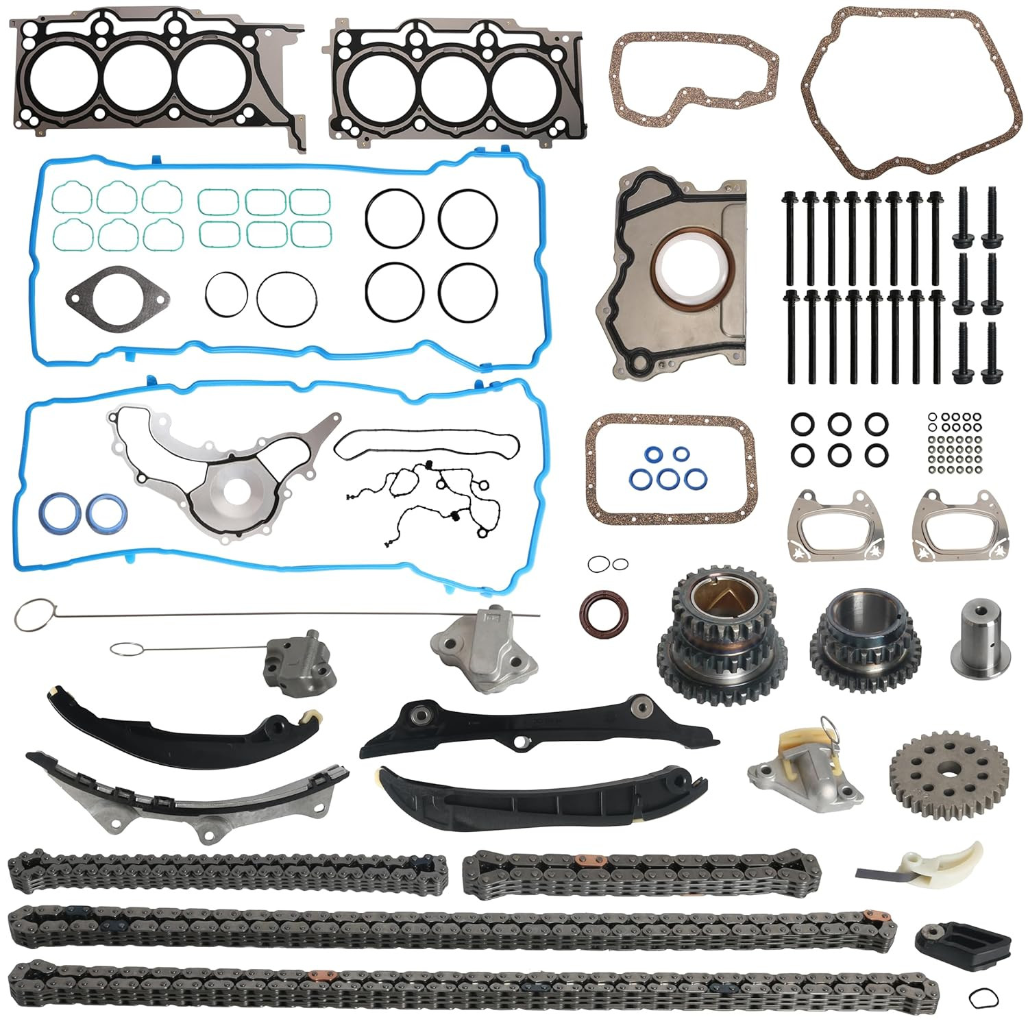 Timing Chain Head Gasket Set Dodge Grand Caravan Journey RAM 1500 3.6L 2011-2015