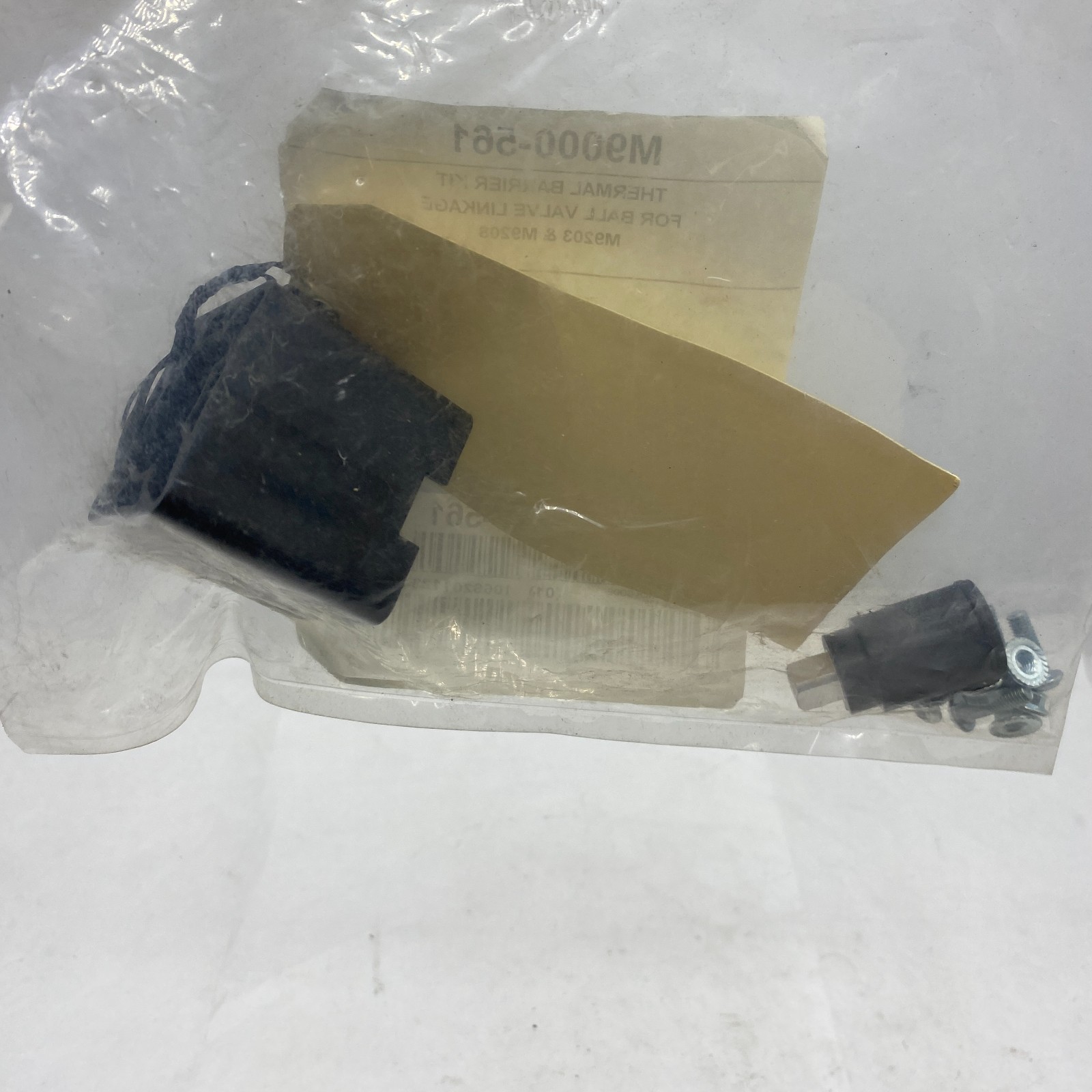 JOHNSON CONTROLS M9000-561 Thermal Barrier Kit,FOR BALL VALVE LINKAGE M9203