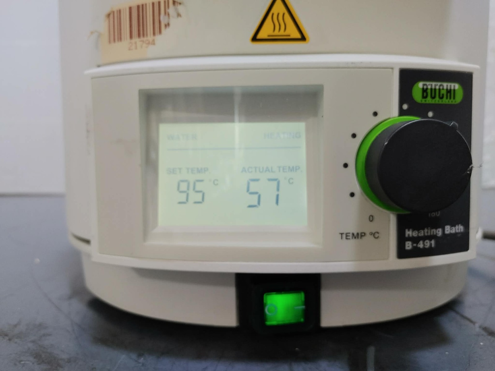 Buchi B-491 Digital Control Heating Bath w Base Station for R210/R215 Rotovapor
