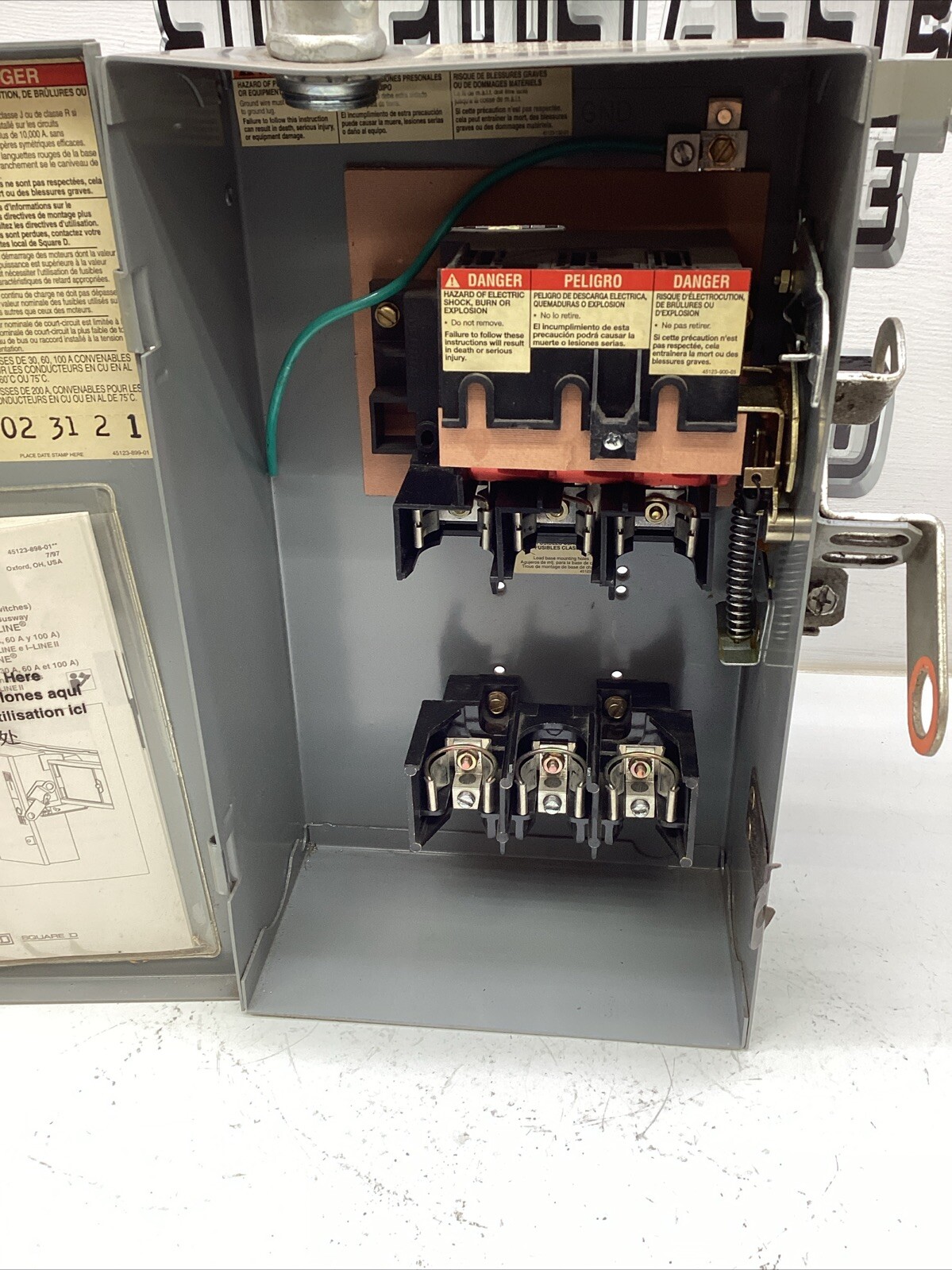 Square D I-Line Busway Unit *PQ3603G* 60 Amp 600volts