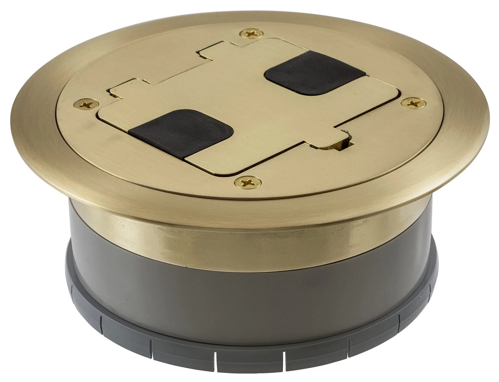 Bryant Electric RF406BP Pre-Assembled Flange, Cover, and Leveling Brass Plate