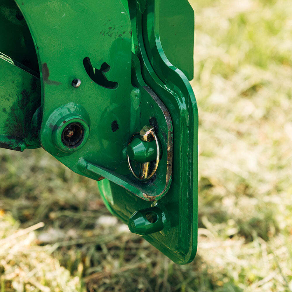 Titan Attachments Receiver Mount Plate Fits Front Loader Hook and Pin Connection