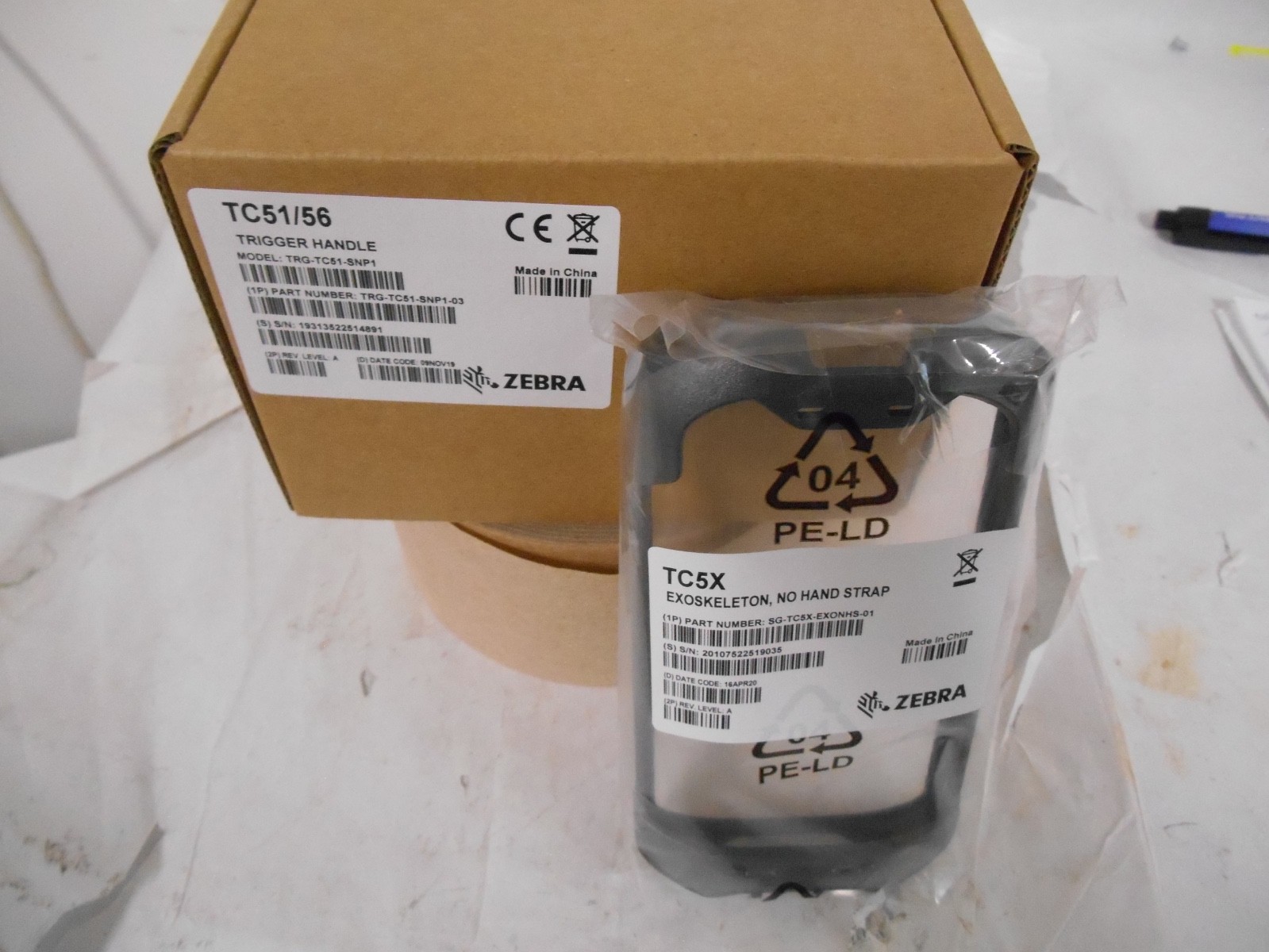 Zebra KT-TC51-TRG1-01 Trigger Handle and Rugged Boot Kit