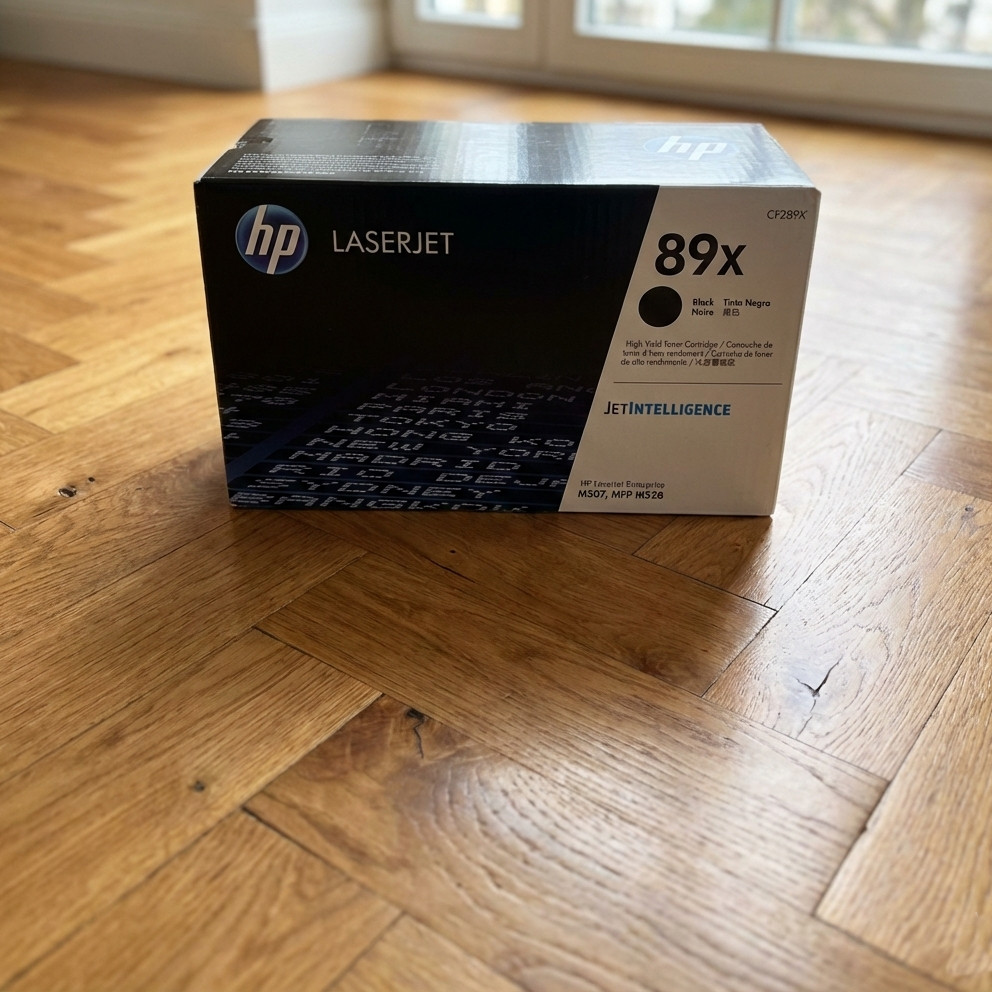 Genuine HP 89X CF289X Black High Yield LaserJet Toner M507 M528 MFP Sealed New