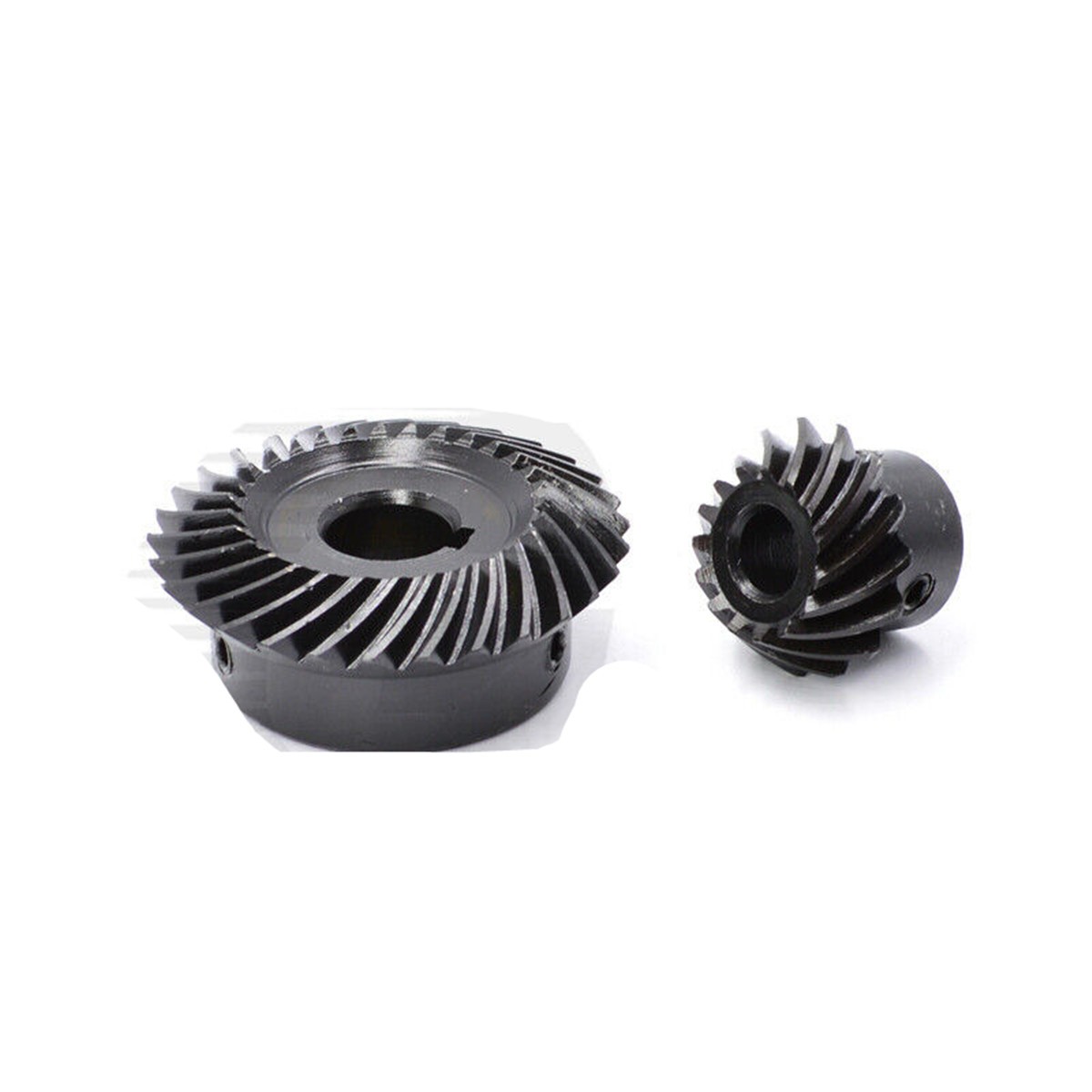 Module 1 1.5 Spiral Bevel Gear C45 Steel Gear Ratio 1:2 15 18 20 30 36 40 Tooth