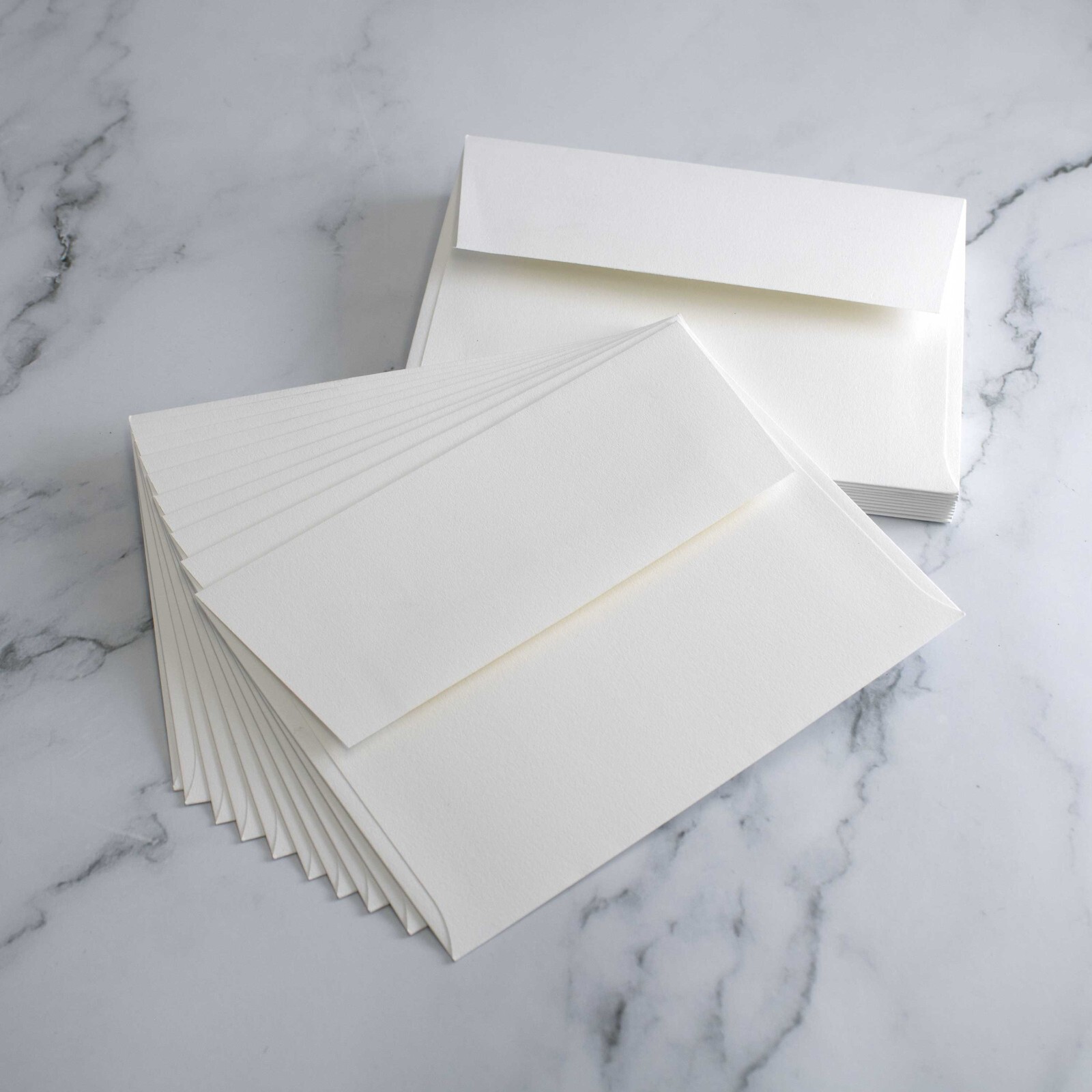 Snow White A2 Envelopes (4⅜» x 5¾») | 70lb Text Paper | Various Set Sizes