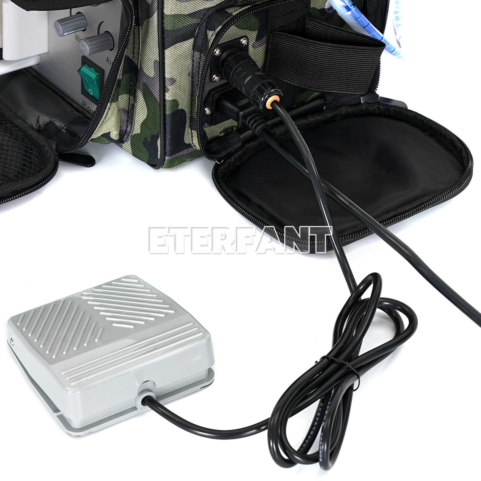 ETERFANT Dental Portable Delivery Unit Air Compressor Syring Suction System 4H