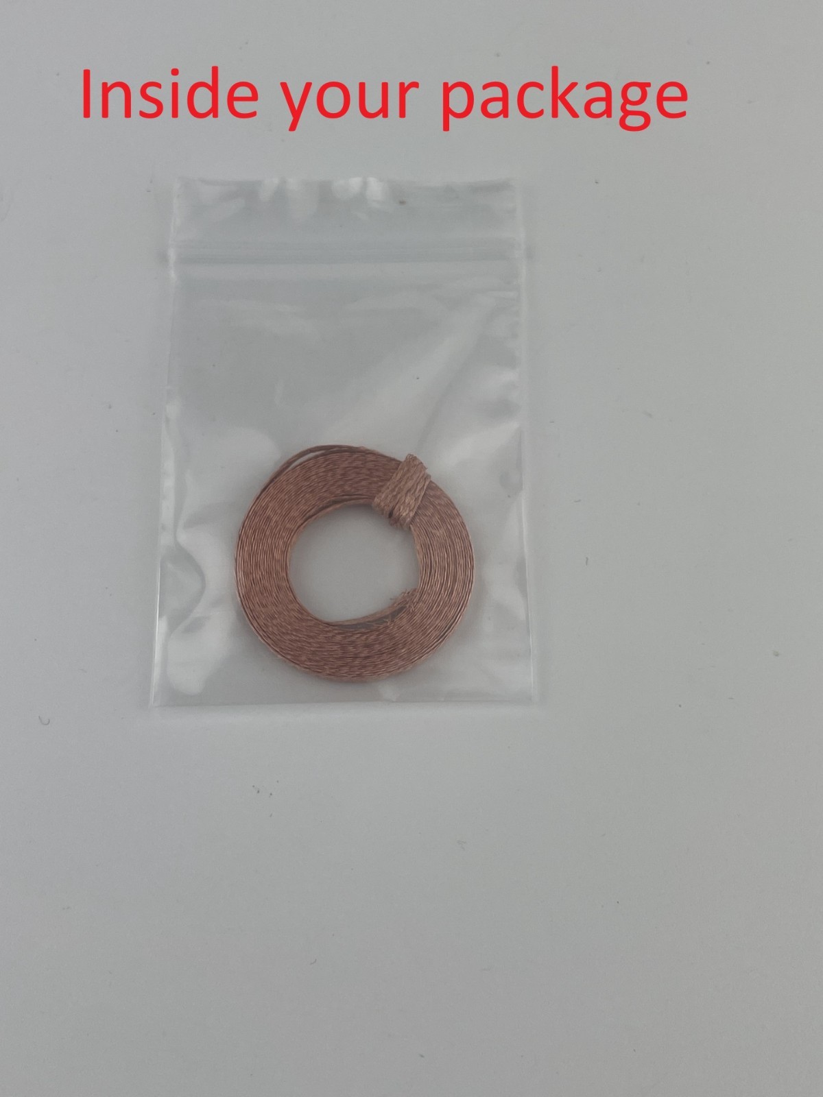 1pc 2.0mm 5 FT Desoldering Braid Wick Solder Remover w/ No Residue Rosin Flux
