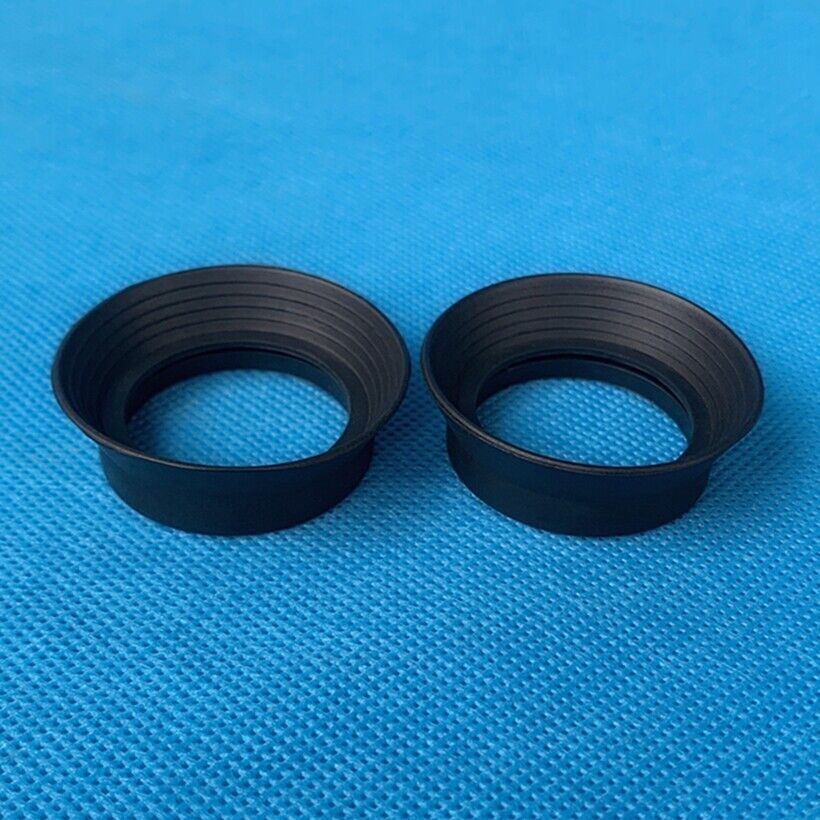 2pc Binocular Microscope Eyepiece Cup Rubber Eye Lens Guard Shield for 29-36mm