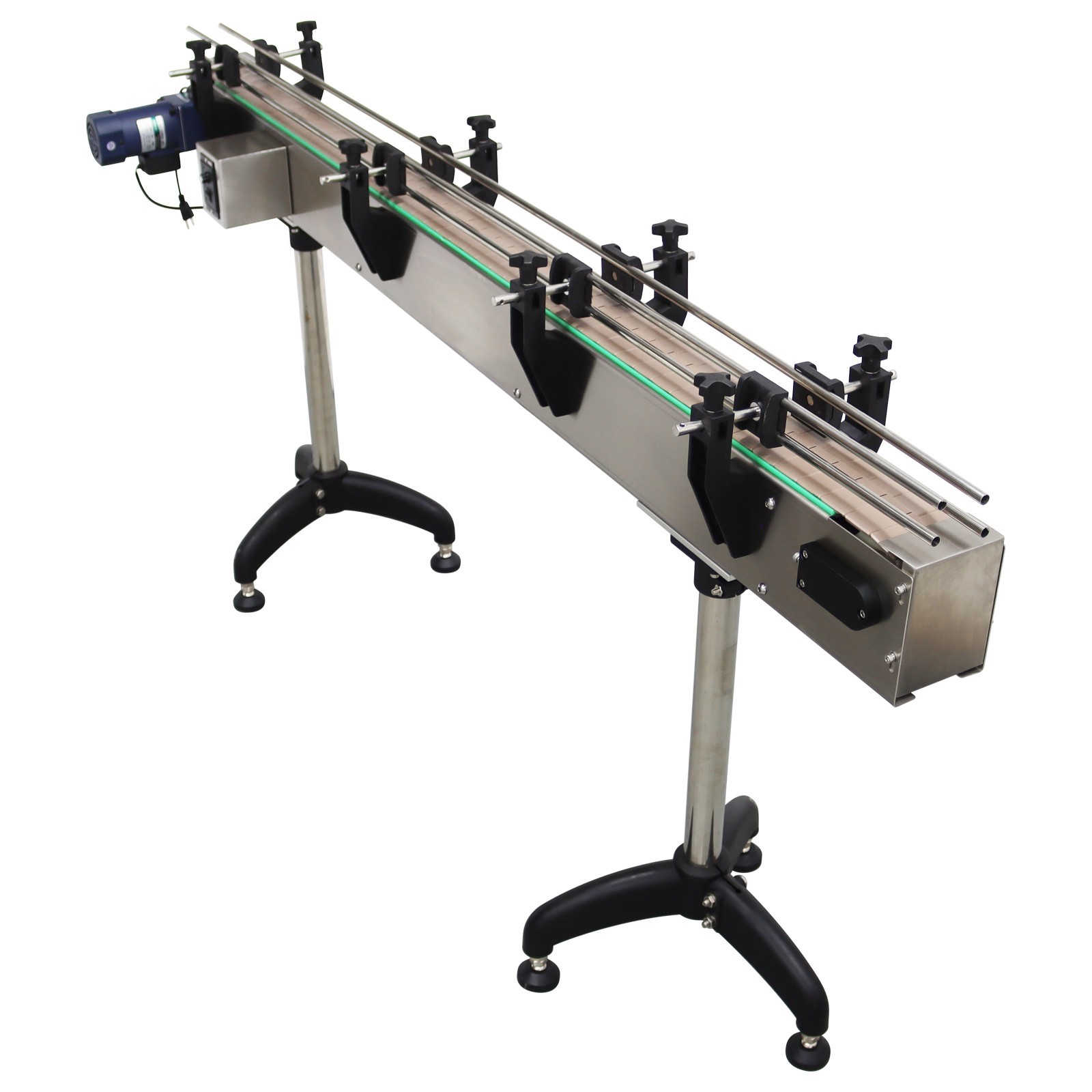 Various Size 110V/60HZ Conveyor Belt Chain Plate Conveyor for Assembly Line