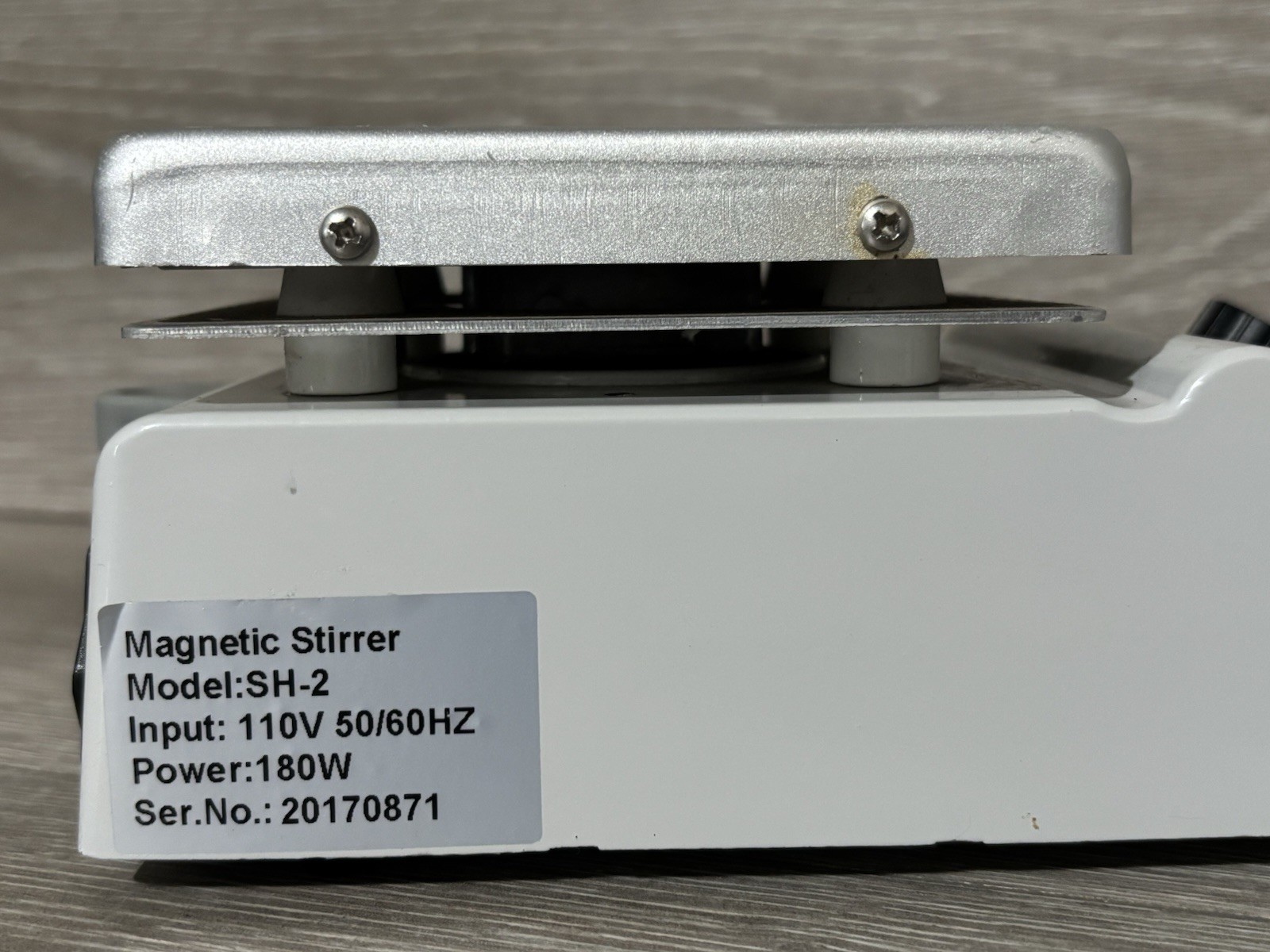 Microyn SH-2 Magnetic Stirrer Hot Plate Lab Mixer 110V Tested Heat & Stir Works