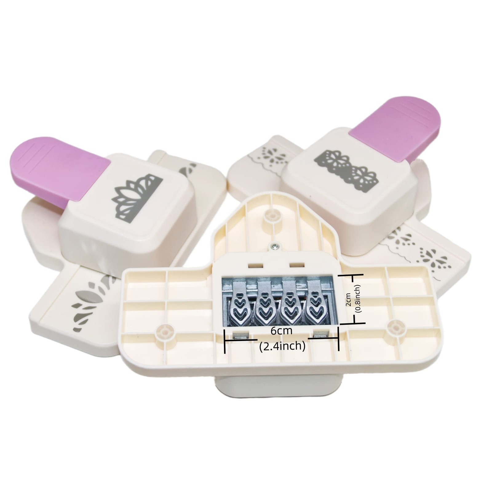 Cady Extra Large Scroll Pattern Success Tools Edge Paper Craft Punch No.3