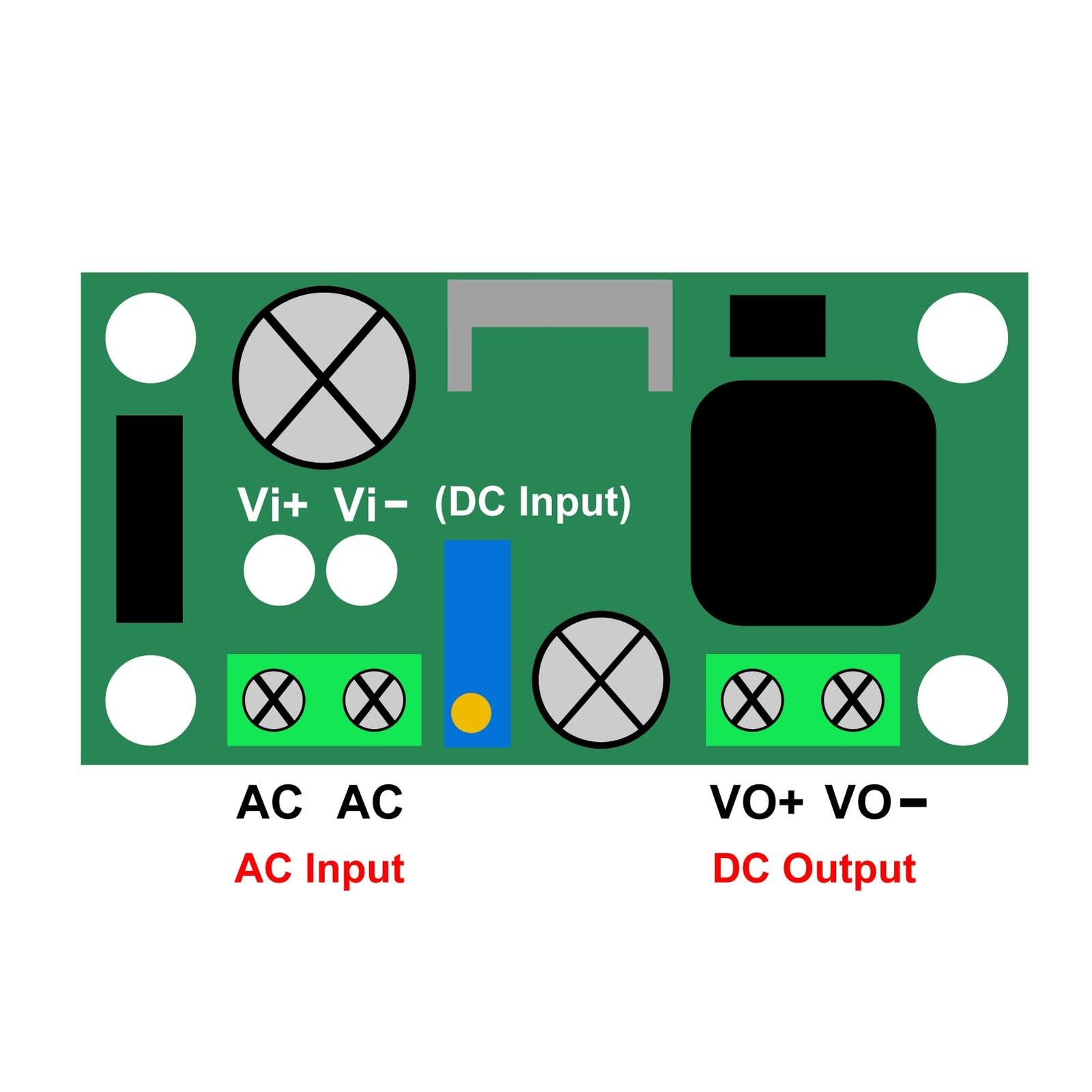 4Pcs AC/DC to DC Buck Step-Down Converter Power Supply Module DC-DC 3v 3.3V 5…