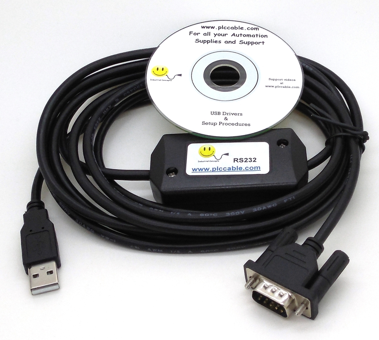 USB to RS232 Integrator PLC Programming Cable SI Series