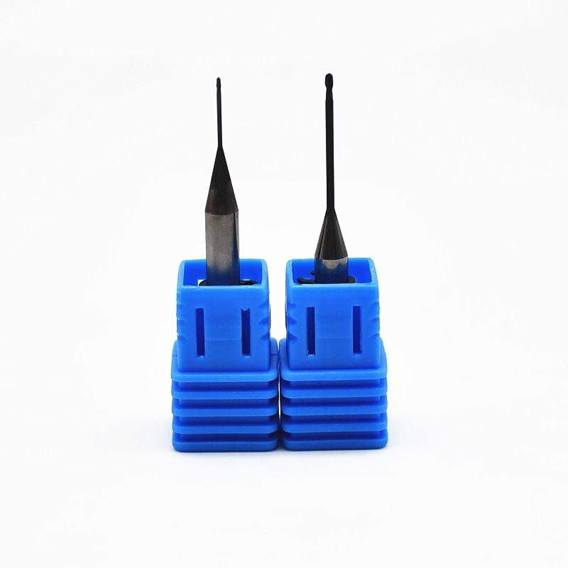 DOF Craft 5X Diamond Coating/DLC Zirconia Milling Bur Tools 0.6/1.0/2.0mm Cutter