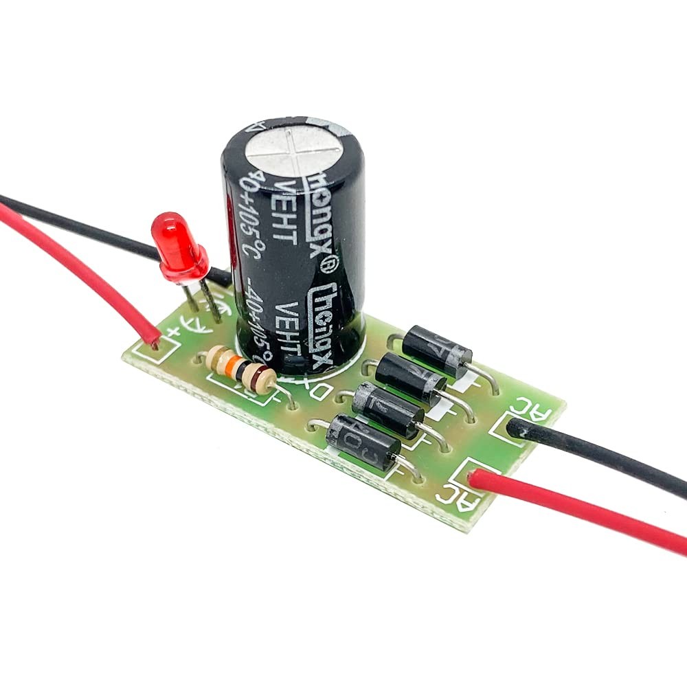 3Pcs AC-DC Converter 6V 12V 24V to Input AC 6V-32V (capacitance 50V470UF)