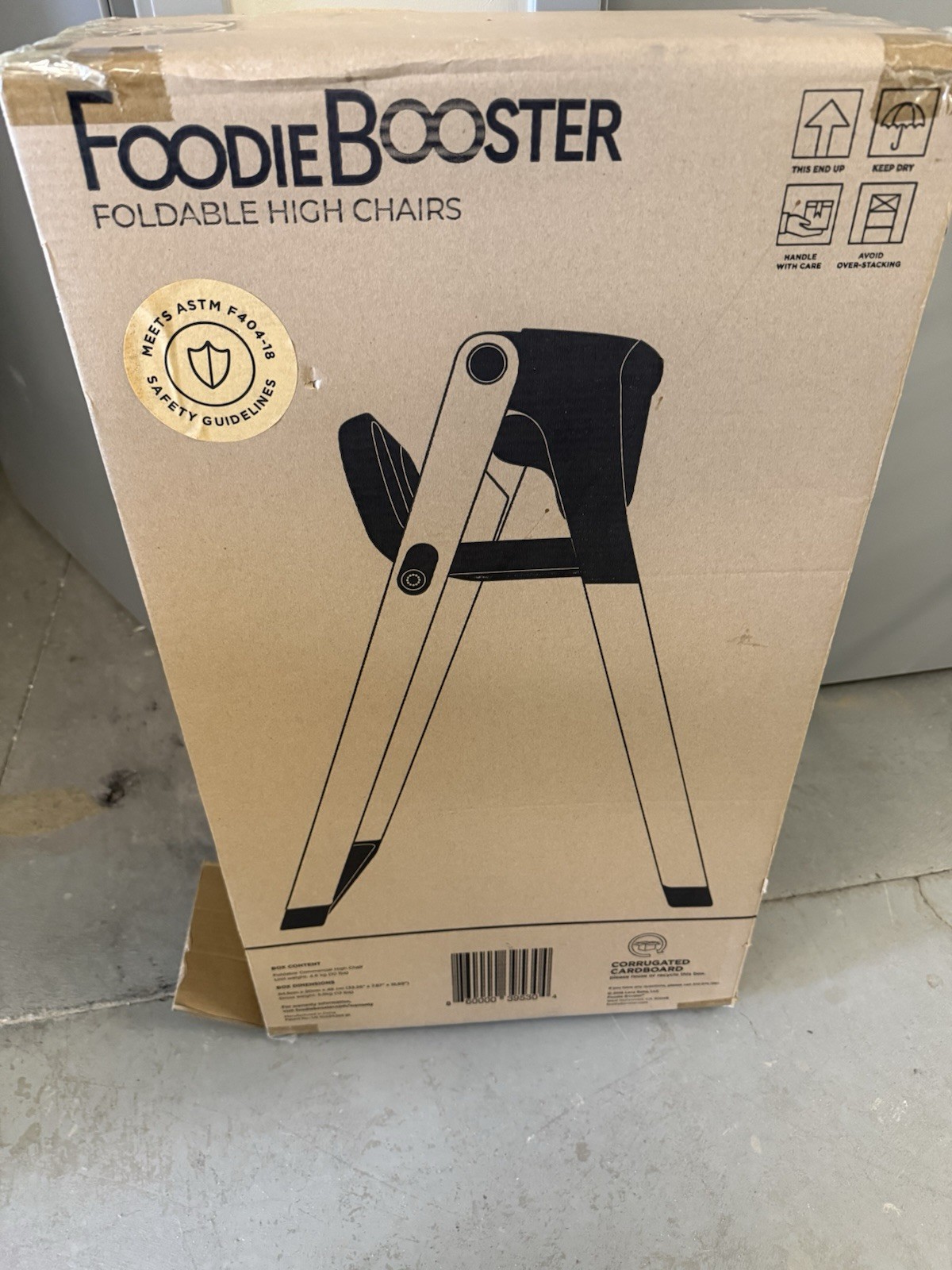 Koala Kare KB61502 Stowe™ Folding High Chair
