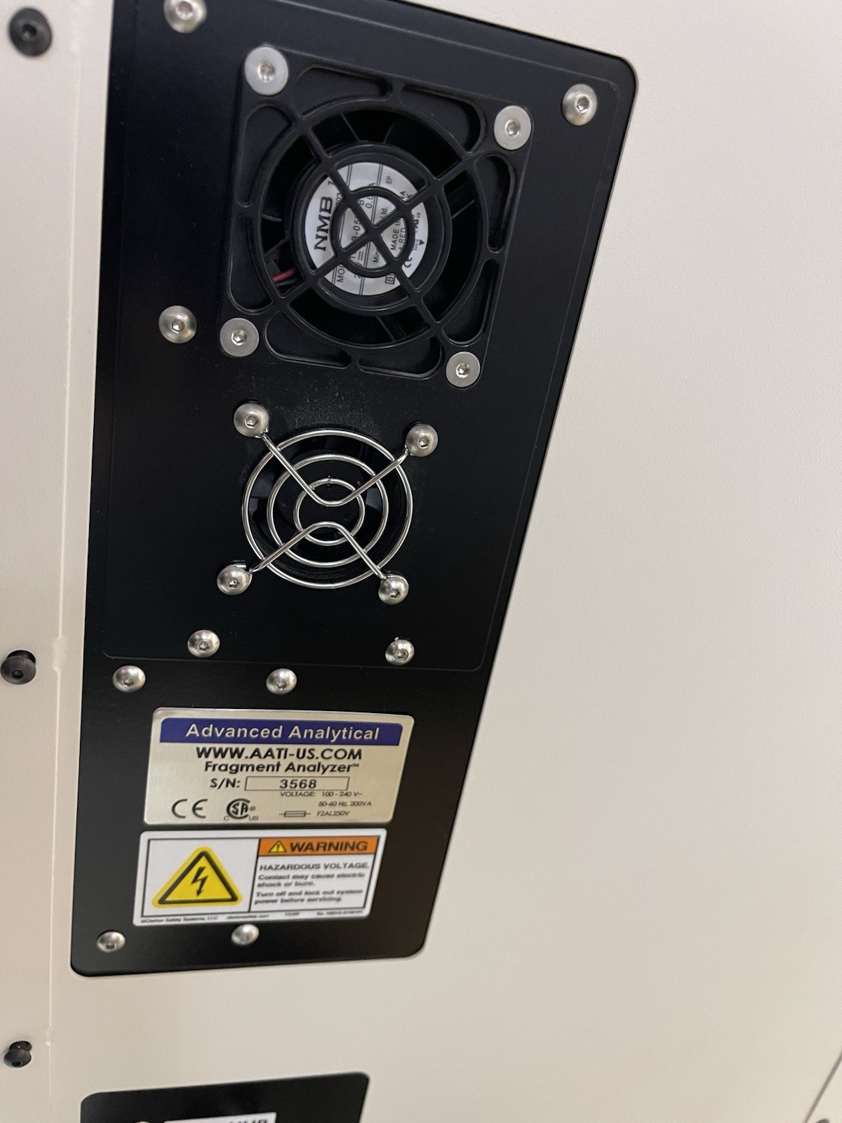 AATI Advanced Analytical Agilent Fragment Analyzer Automated CE System