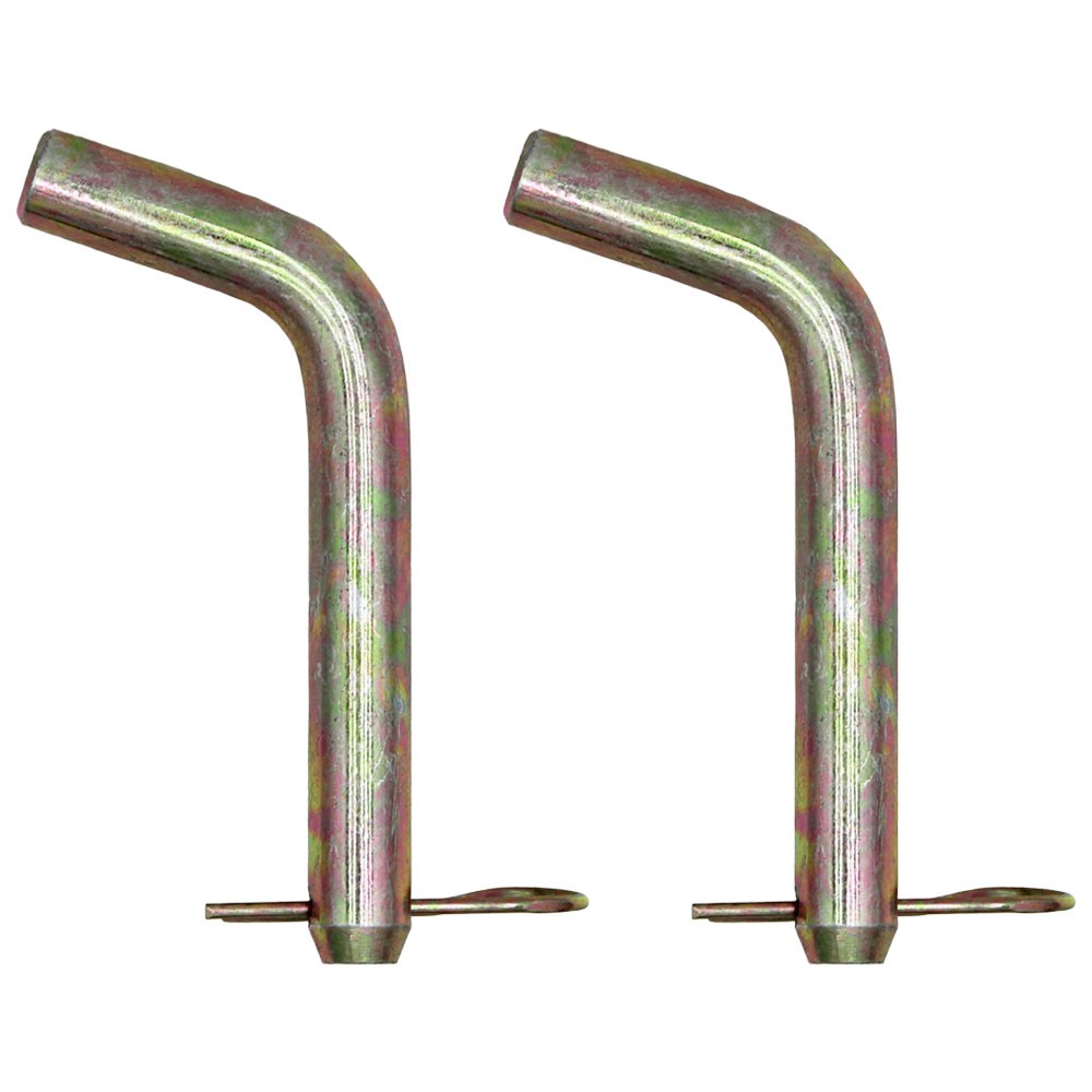 Two (2) Universal Tractor Bent Hitch Pins 3″ Long Fits John Deere 1/2″ Diameter