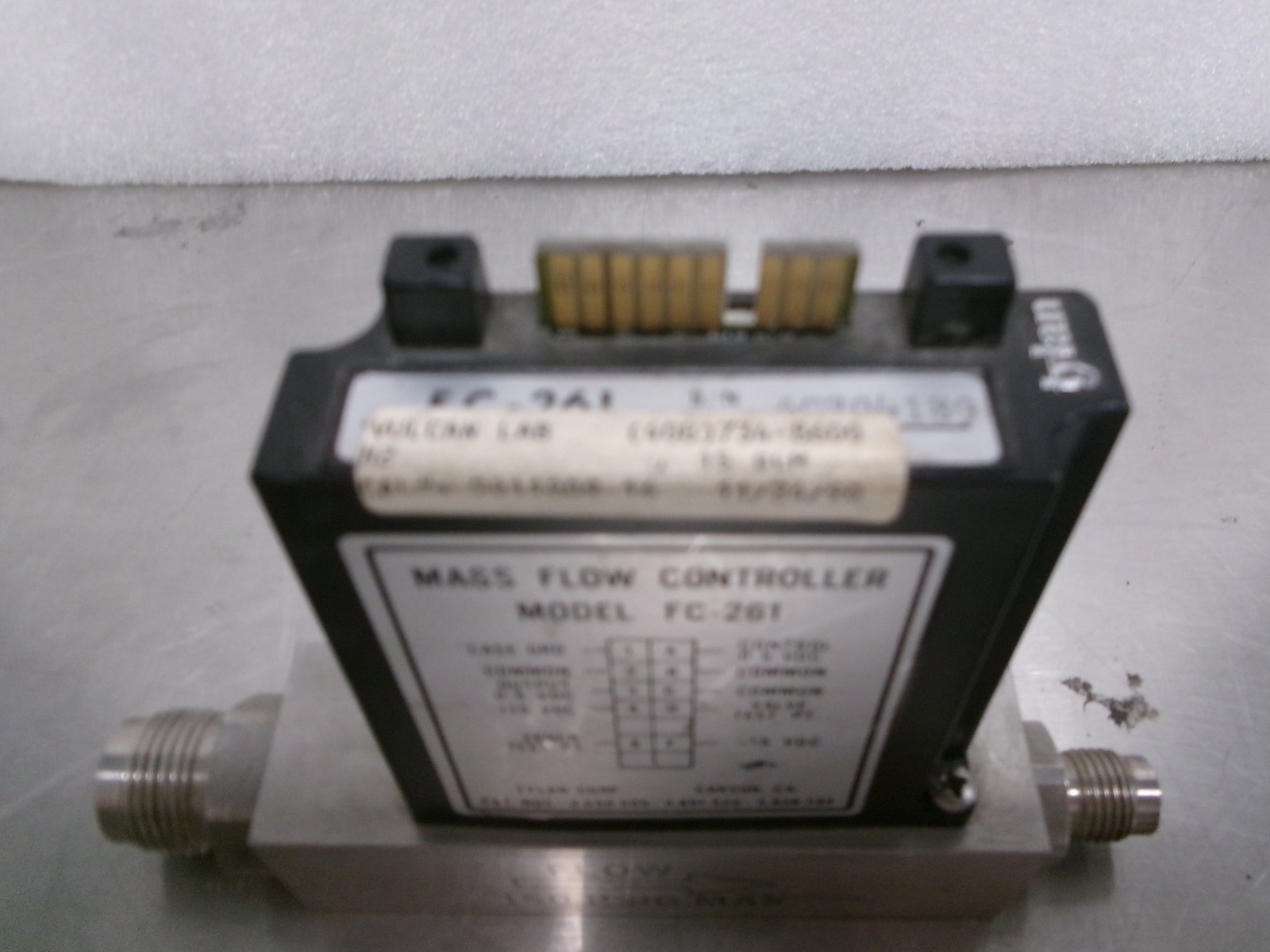 Unit, FC-261, Range 15 SLM, Gas H2 , Used