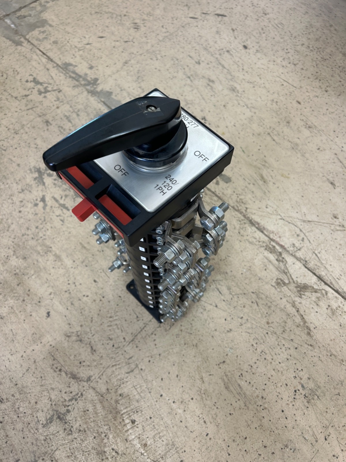 SALZER S825 VOLTAGE SELECTOR SWITCH