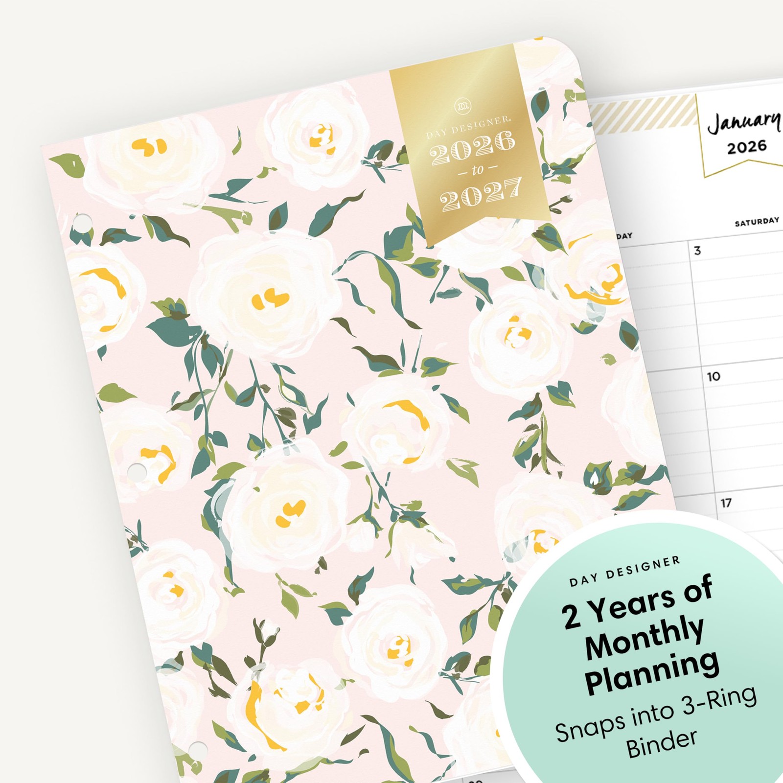 Blue Sky Day Designer 24 Month 2026 Monthly Planner Calendar, January 2026 – …