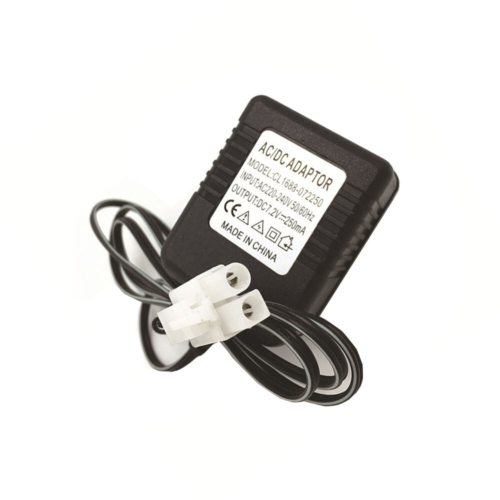 7.2V 9.6V 2Pin Power Charger for NiCd NiMH Battery 220-240V EU Plug for RC Toy