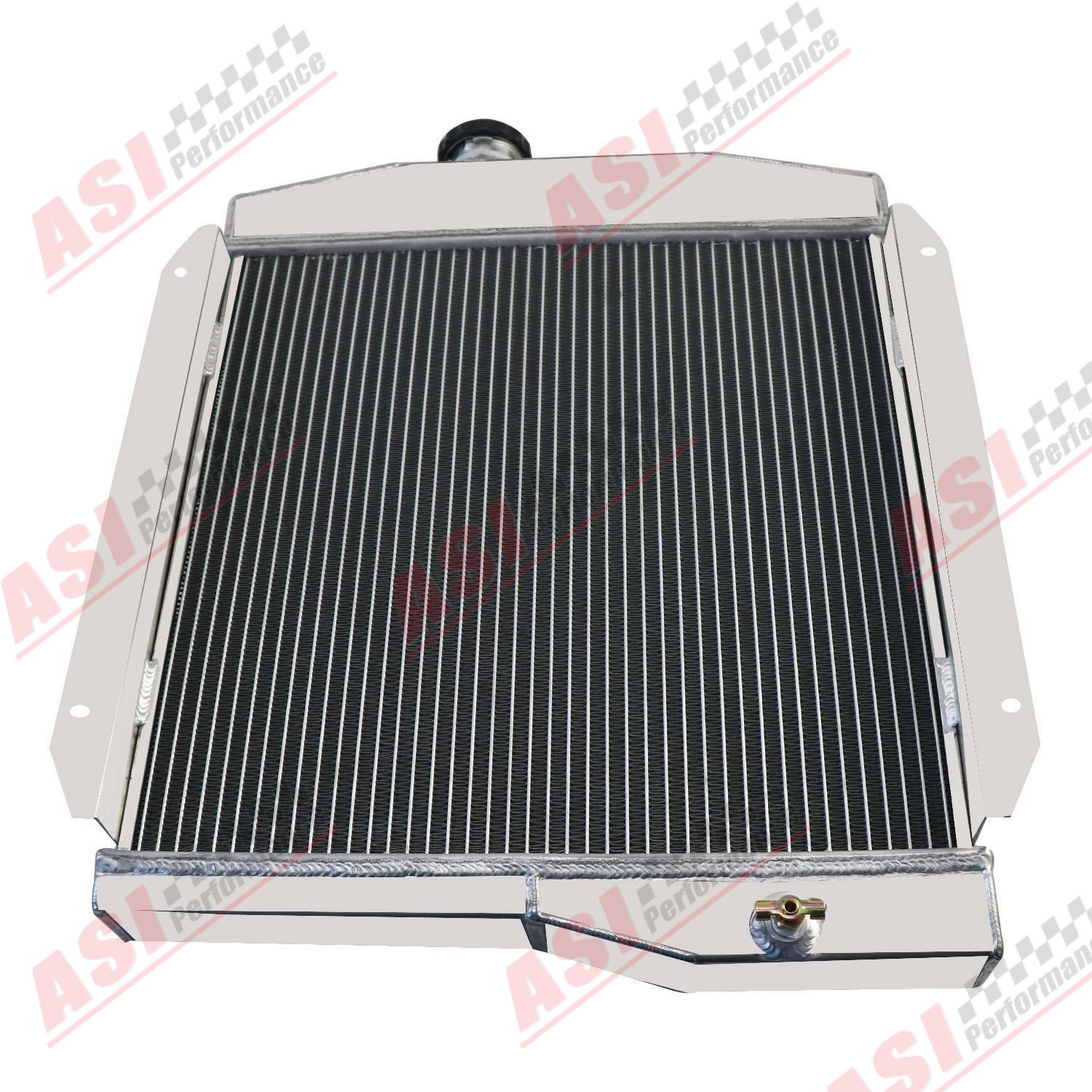 3 Rows All Aluminum Radiator For 1955 Jeep Willys;1959-1971 Jeep CJ3 CJ5 CJ6 MT