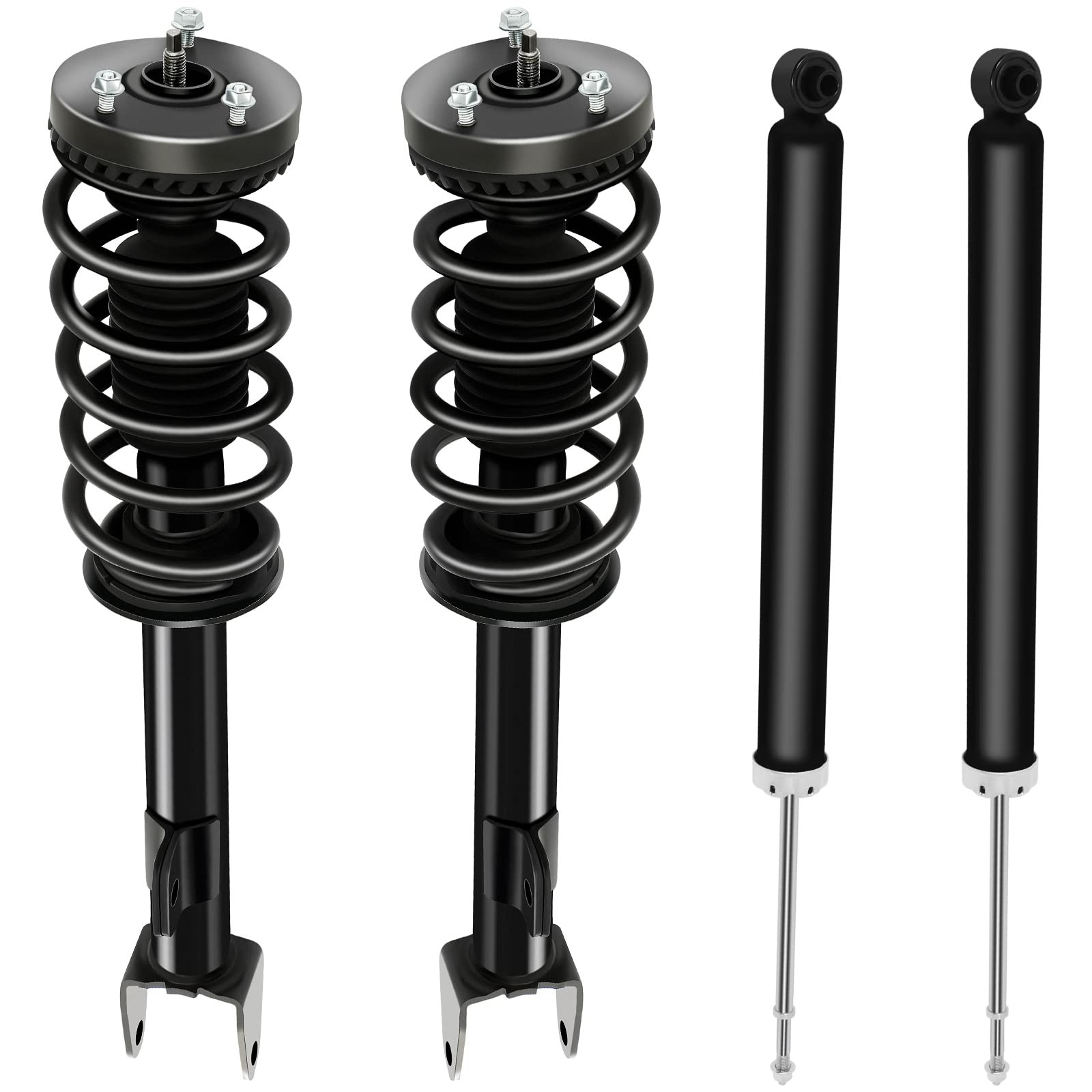 Front and Rear Pair Shocks and Struts for Chrysler 300 RWD 11-17