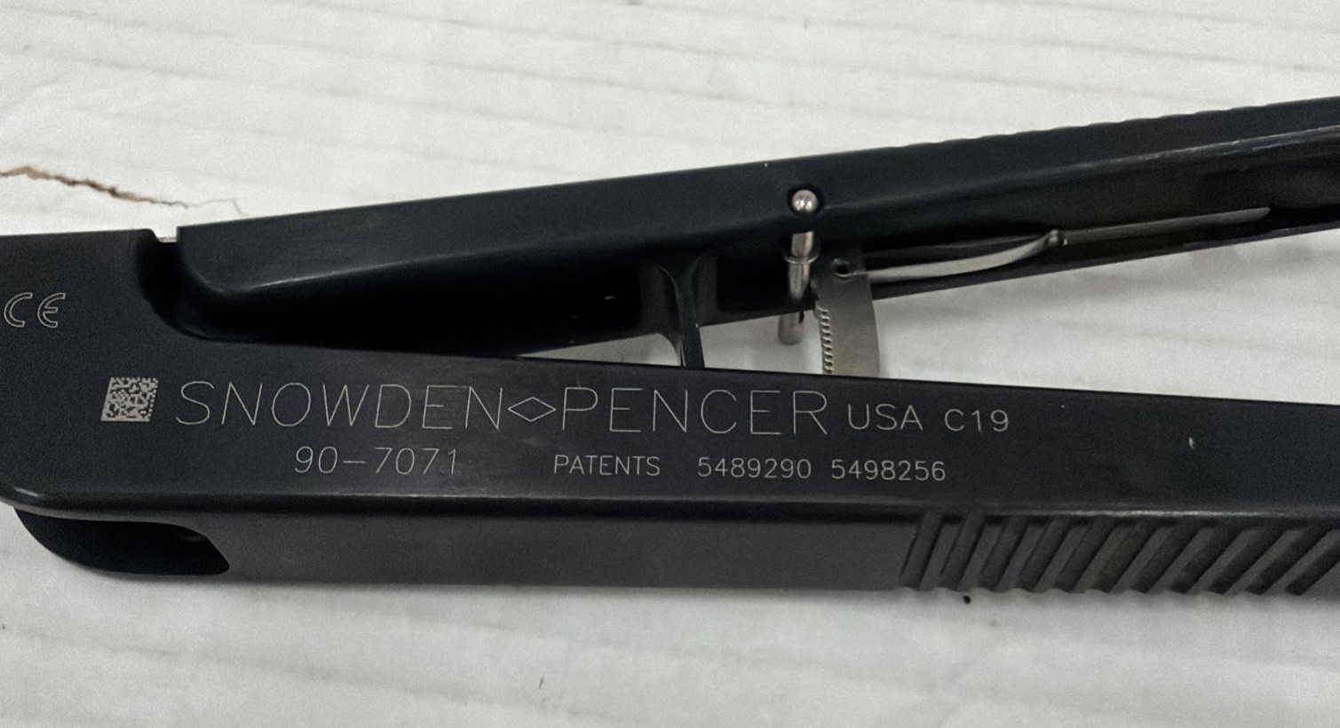 Snowden Pencer 90-7071 Laparoscopic Flat Nose, Dissector Forceps, 5.0mm x 32cm