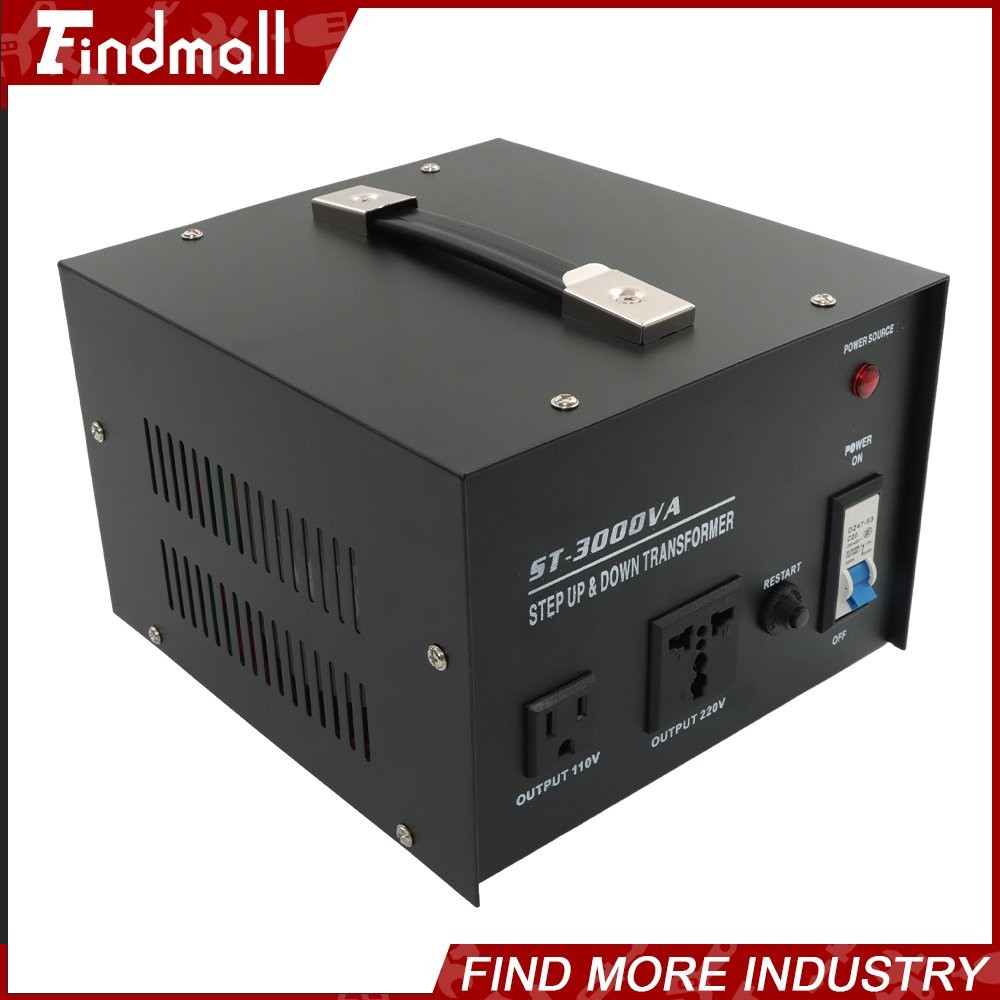 Findmall 3000W Step Up/Down Voltage Converter Transformer 110V-220V/220V-110V