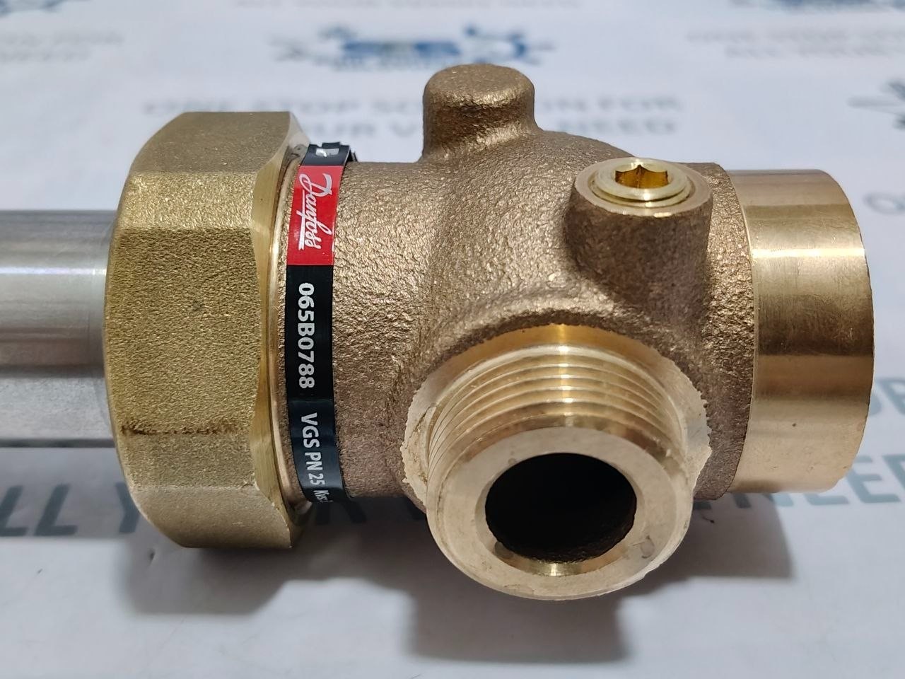 Danfoss 065B0788 VGS PN25 DN15 2-Way Threaded Control Valve G3/4A 3.2m³/h