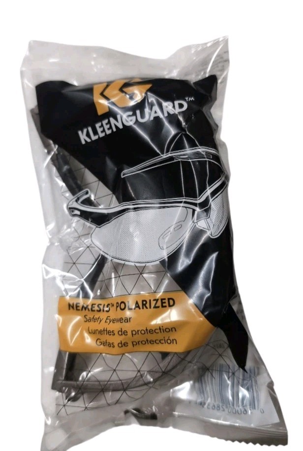 KLEENGUARD V30 Nemesis Scratch-Resistant Polarized Safety Glasses 28635 Gunmetal