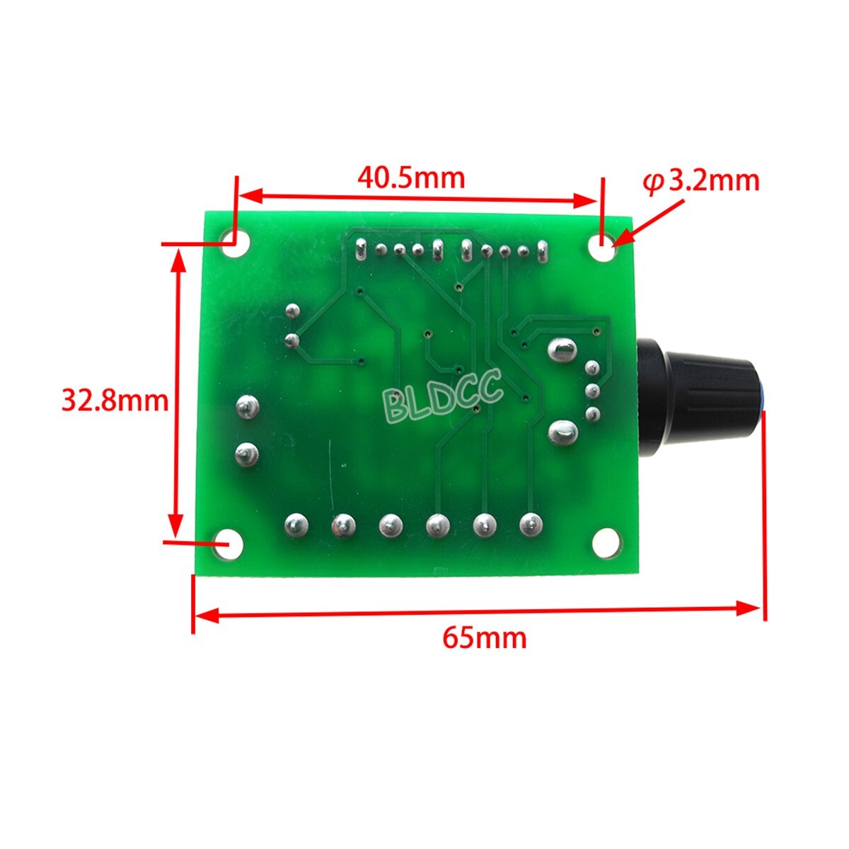 2PACK Brushless Motor DC PWM Speed Controller 8V-26V 20kHz Adjustable Duty Cycle