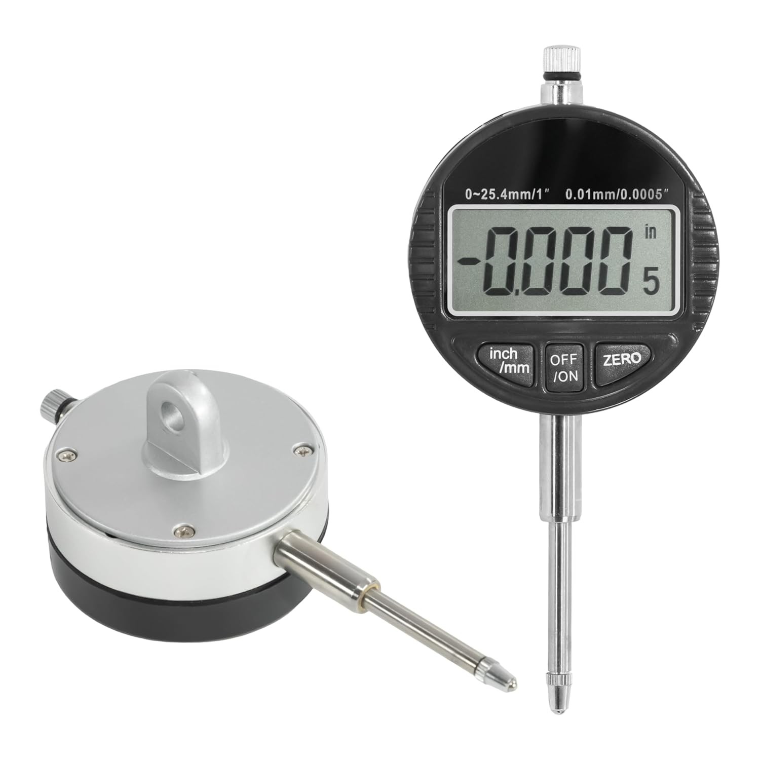 HFS(R) Disc and Rotor/Ball Joint Gage Set 0-1″ Digital Dial Indicator