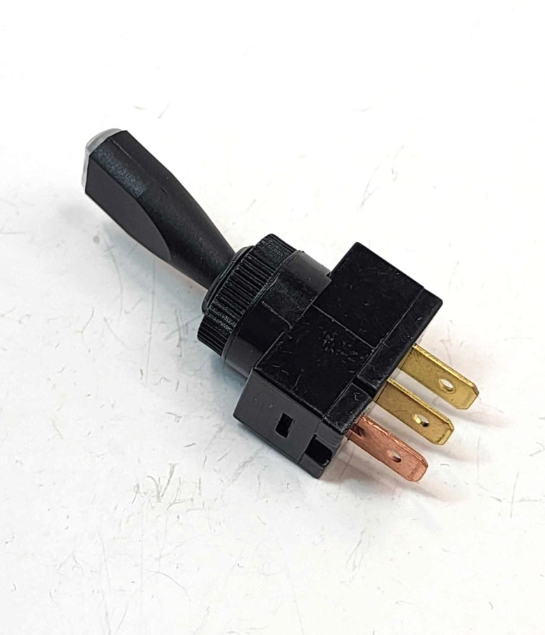 Automotive Toggle On-Off Switch w/ Red LED Power Indicator Light 20A@12-14V DC