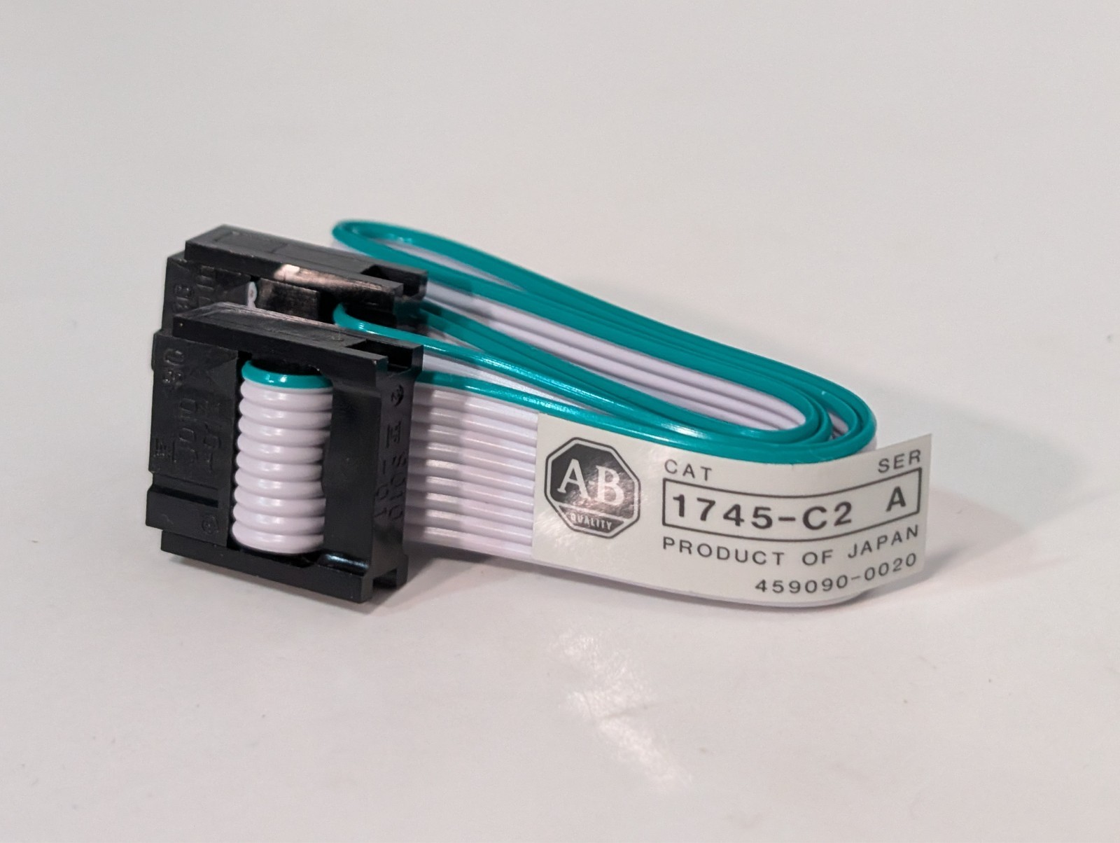Lot of 2 Allen-Bradley 1745-C2 Expansion Cables SLC 100 15.5in Series A Japan