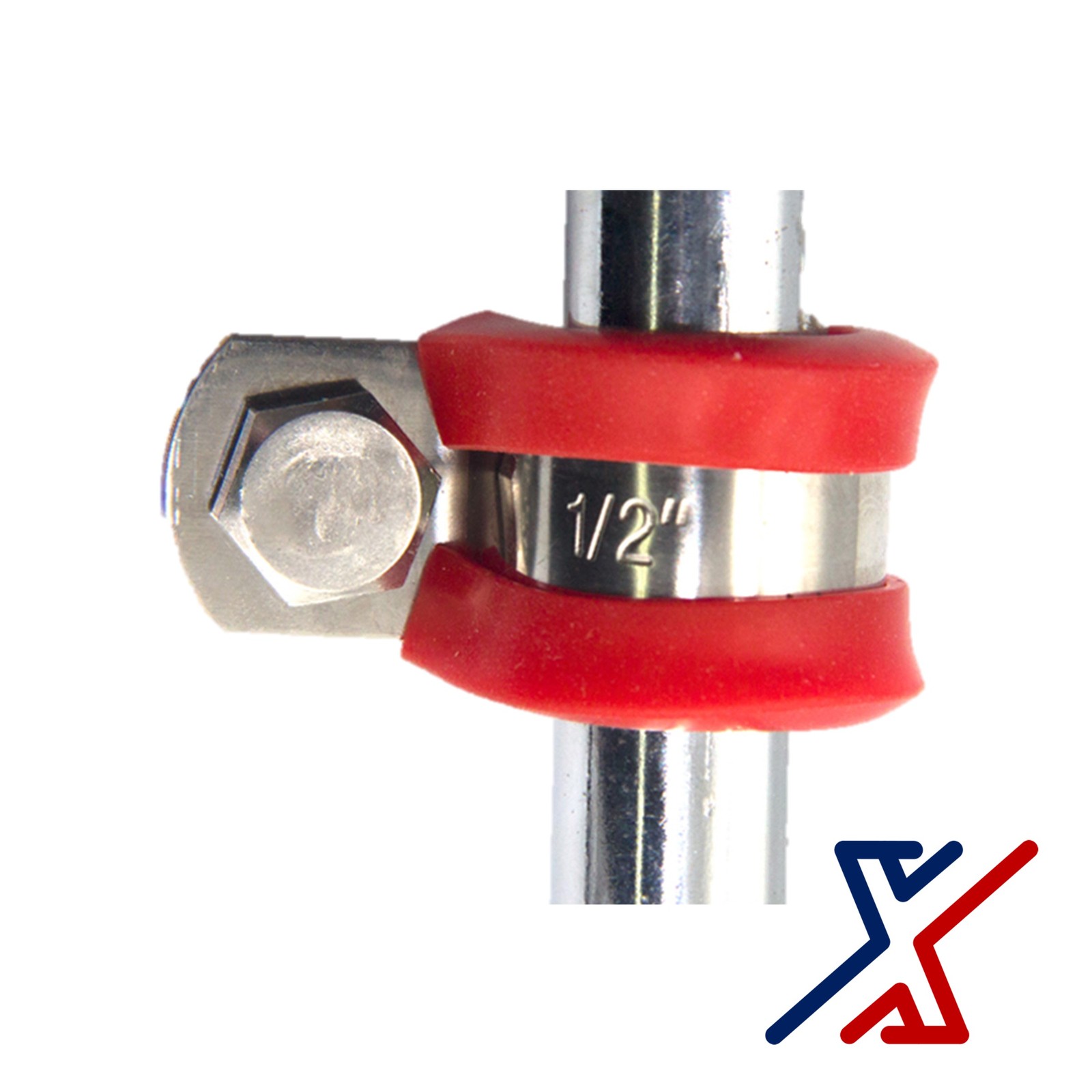 1″ Silicone Rubber Insualted 304 Stainless Steel Clamp(s) by X1 Tools