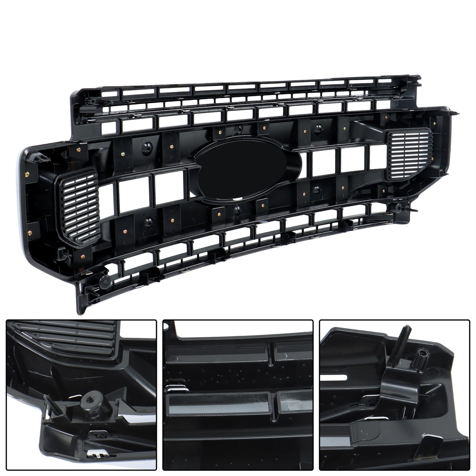 Front Bumper Chrome Grille LC3Z8200BA F-250 F-350 Super Duty 2020 2021 2022