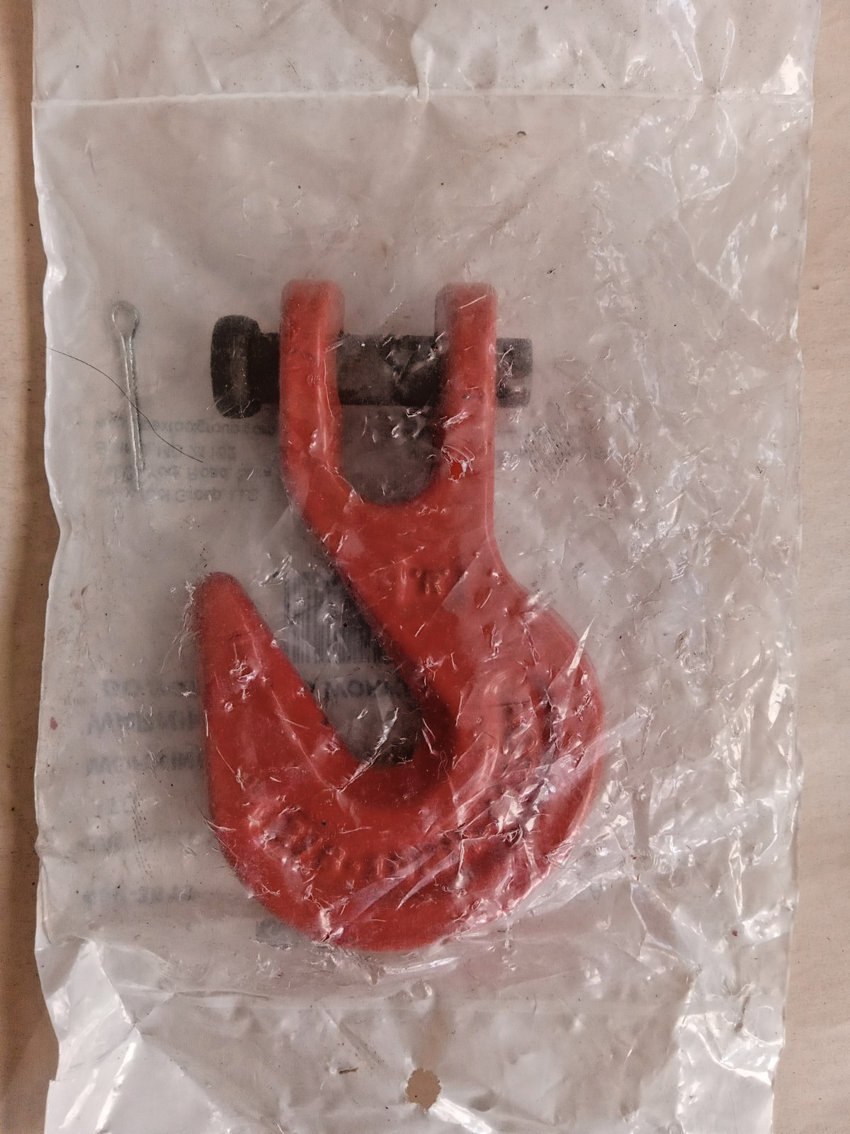 Campbell 450-3515 3/8″ Alloy Clevis Grab Orange Hook PTD Load Limit 7300 lb